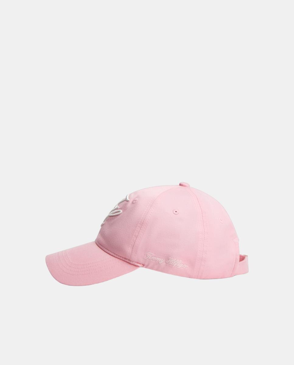 Boné com Logótipo Bordado Rosa-3
