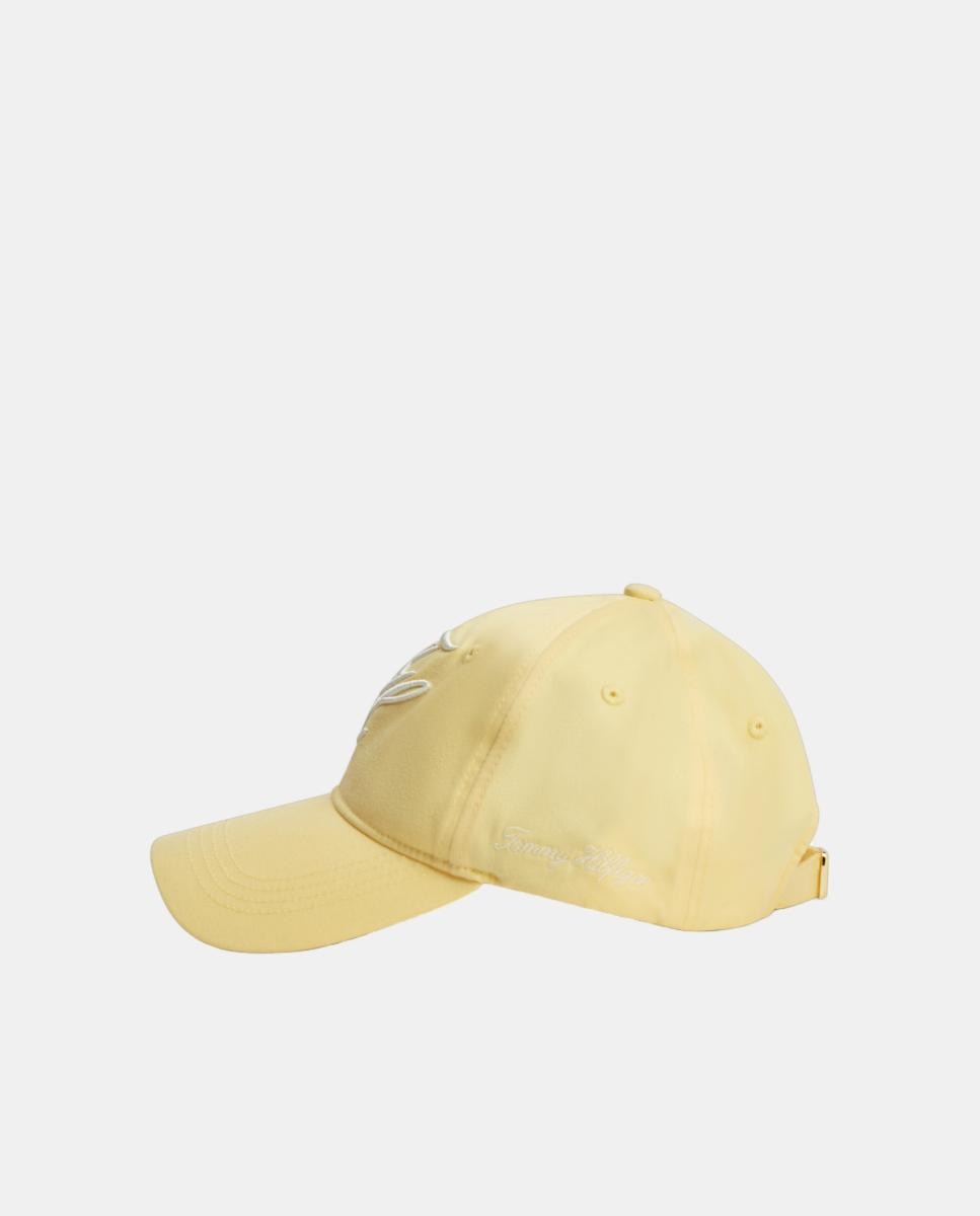 Boné com Logótipo Bordado Amarelo-3