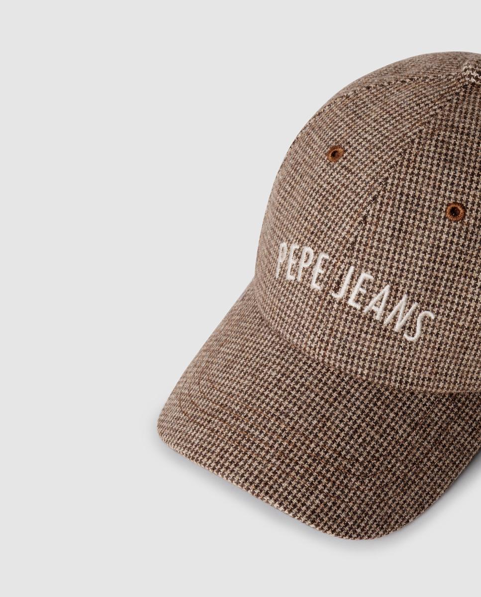 Gorra en tejido fantasía - Pepe Jeans - Marrón Marrón-4