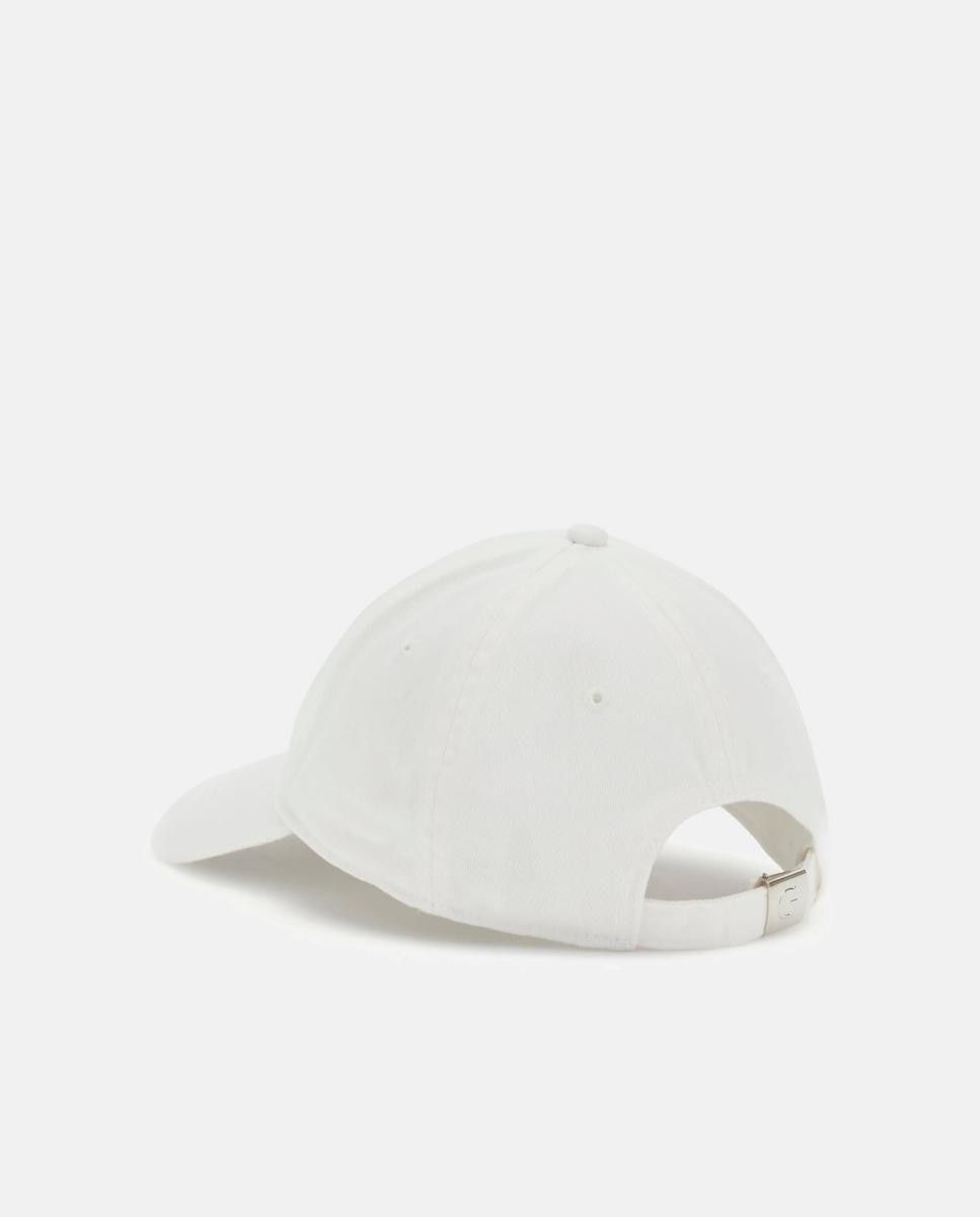 Boné com Logótipo à Frente Branco-2