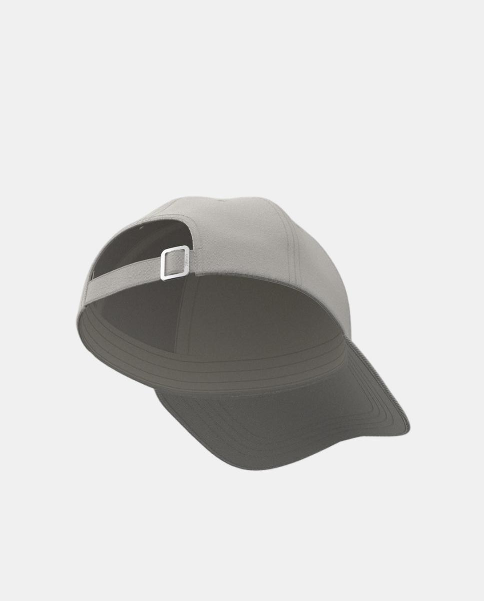Boné de Basebol de 6 Painéis com Logótipo Bordado Branco-2