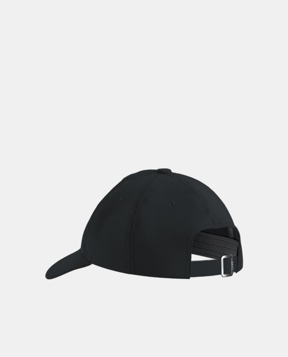 Boné de Basebol de 5 Painéis com Tecido Elástico e Logótipo Valentine Estampado ou Bordado à Frente Preto-3