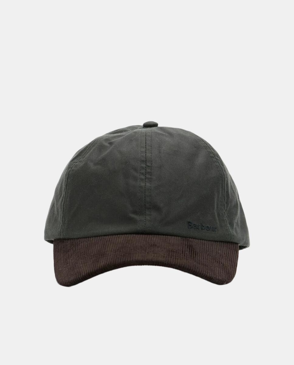 Imagen 1 de Gorra de algodón encerado Verde