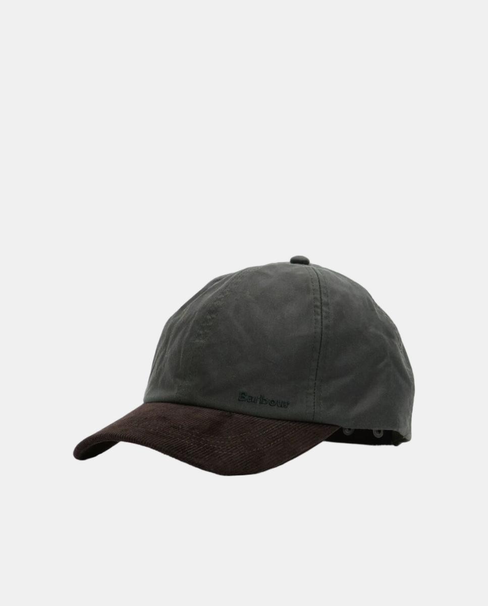 Imagen 2 de Gorra de algodón encerado - Barbour - Verde Verde