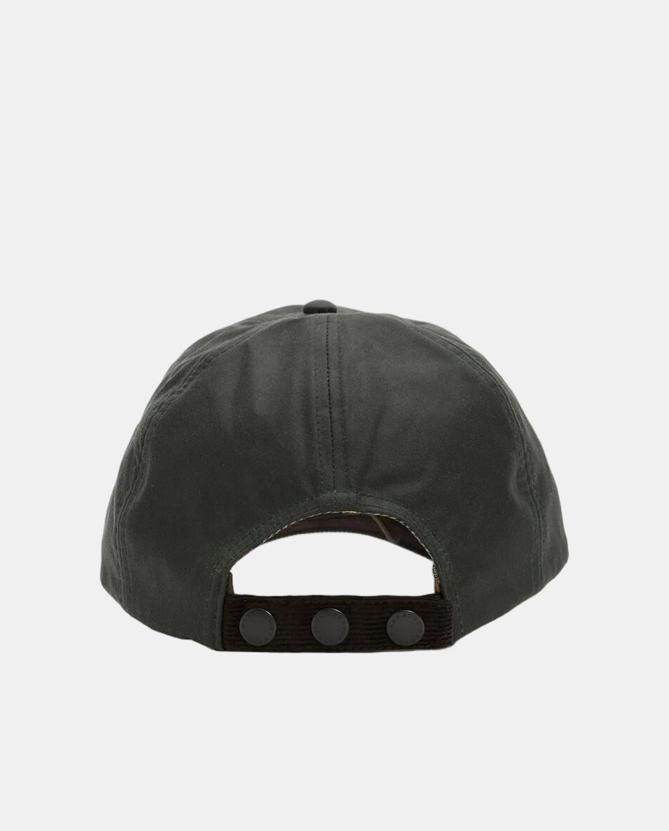 Imagen 3 de Gorra de algodón encerado - Barbour - Verde Verde