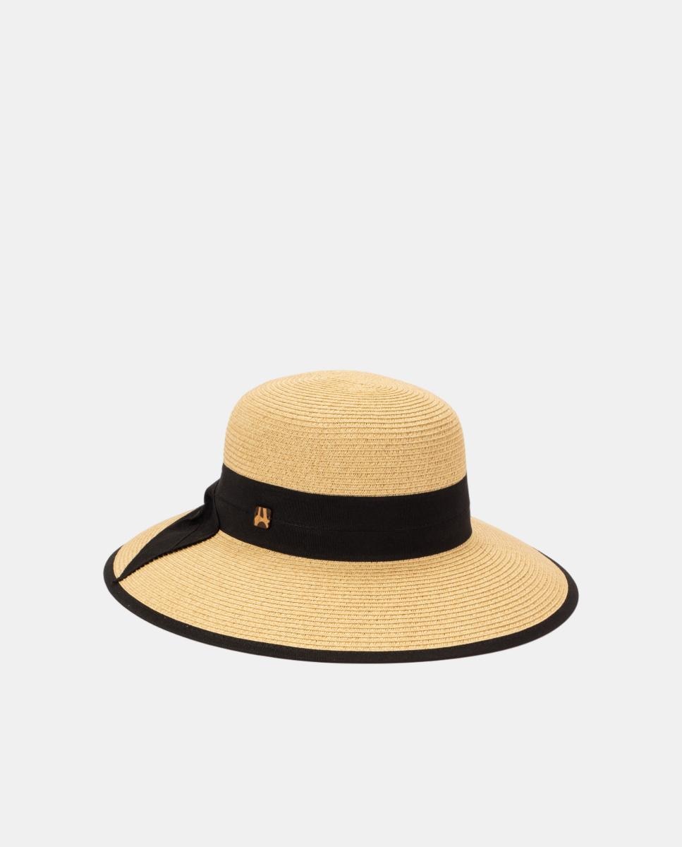 Chapéu com Fita Deco Natural-1