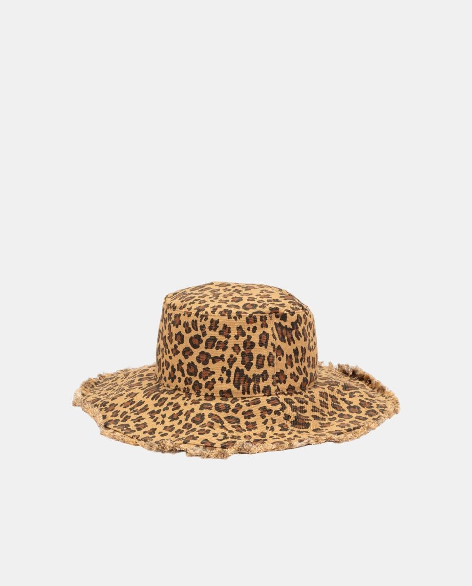 Imagem 0 de Chapéu em linho e algodão cinzento