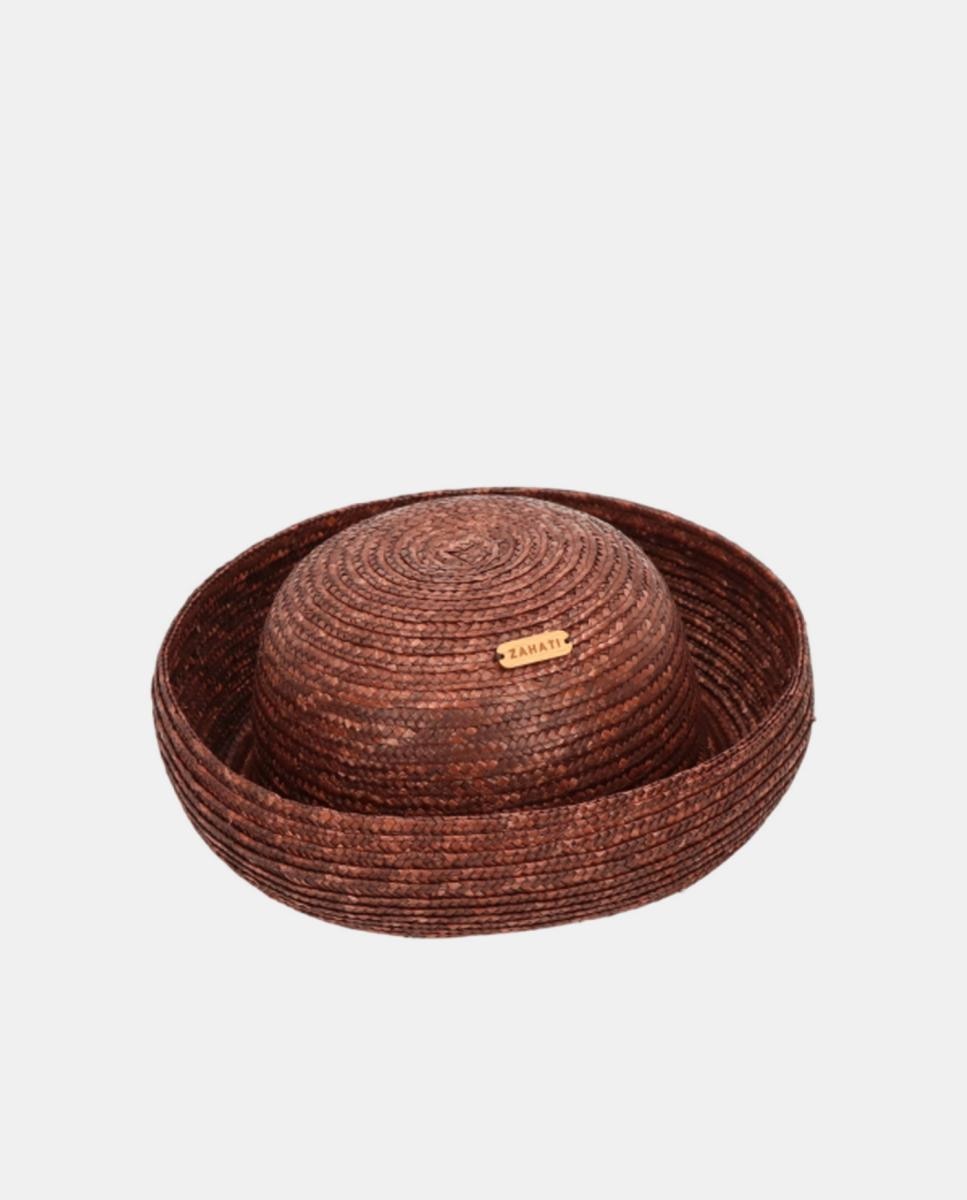 Chapéu Marinheiro - Cor de Chocolate Castanho-escuro-2
