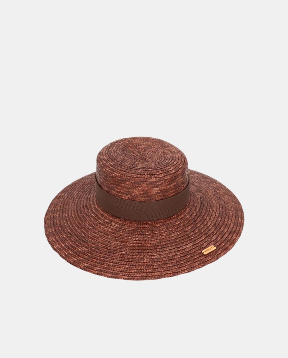 Chapéu Cuchi - Cor de Chocolate Castanho-escuro-2