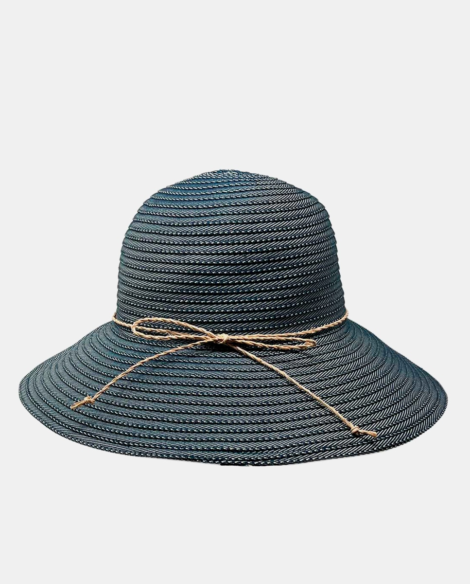 Imagem 0 de Chapéu com Proteção Solar e Copa Redonda - Azul