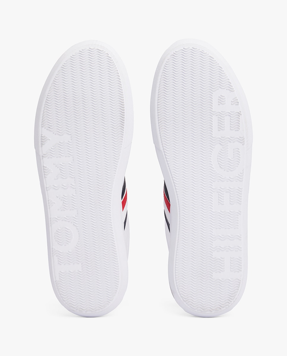 Sapatilhas com Marca - Branco Branco-4
