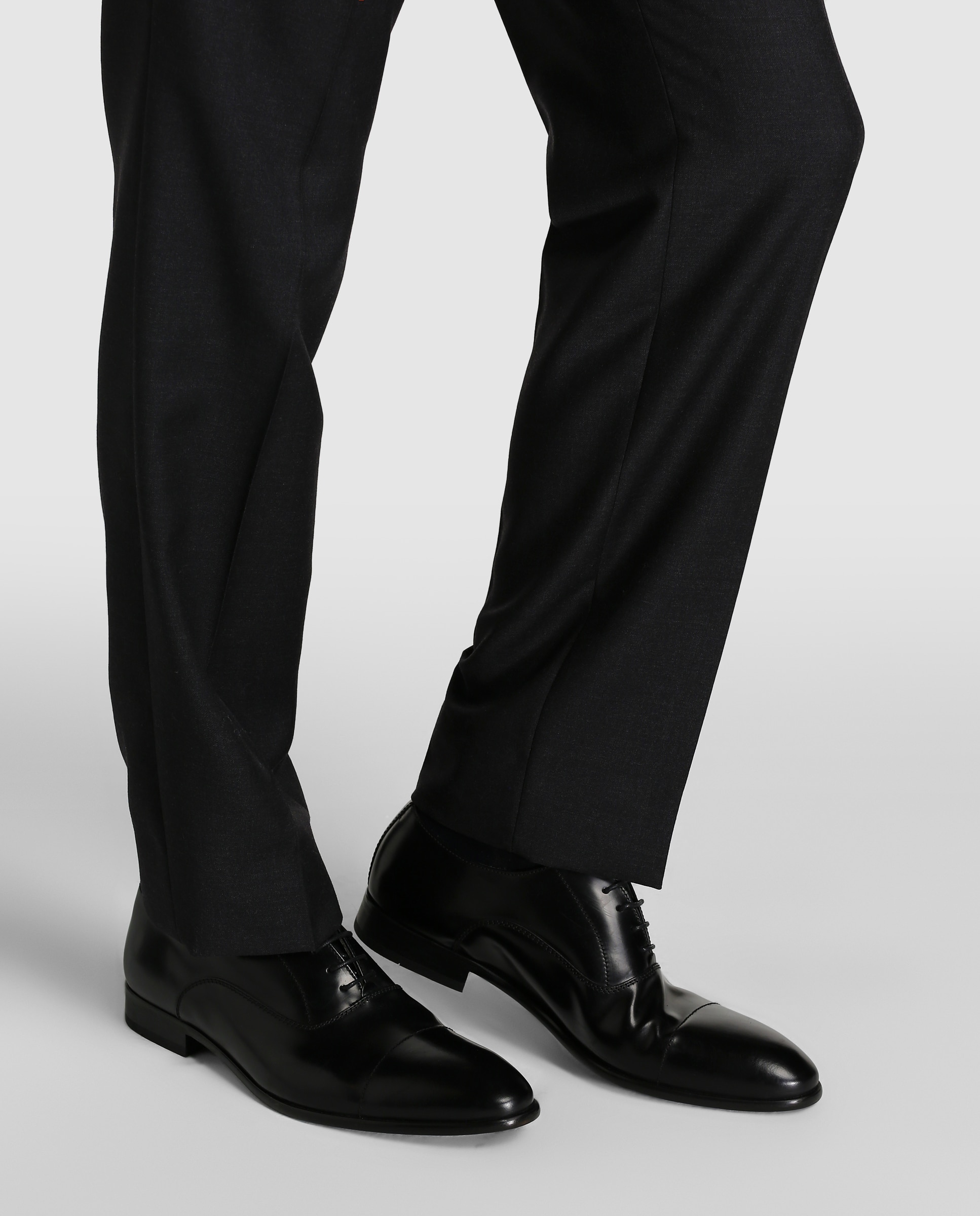 Sapatos elegantes masculinos Lottusse em pele cor preto Preto-6