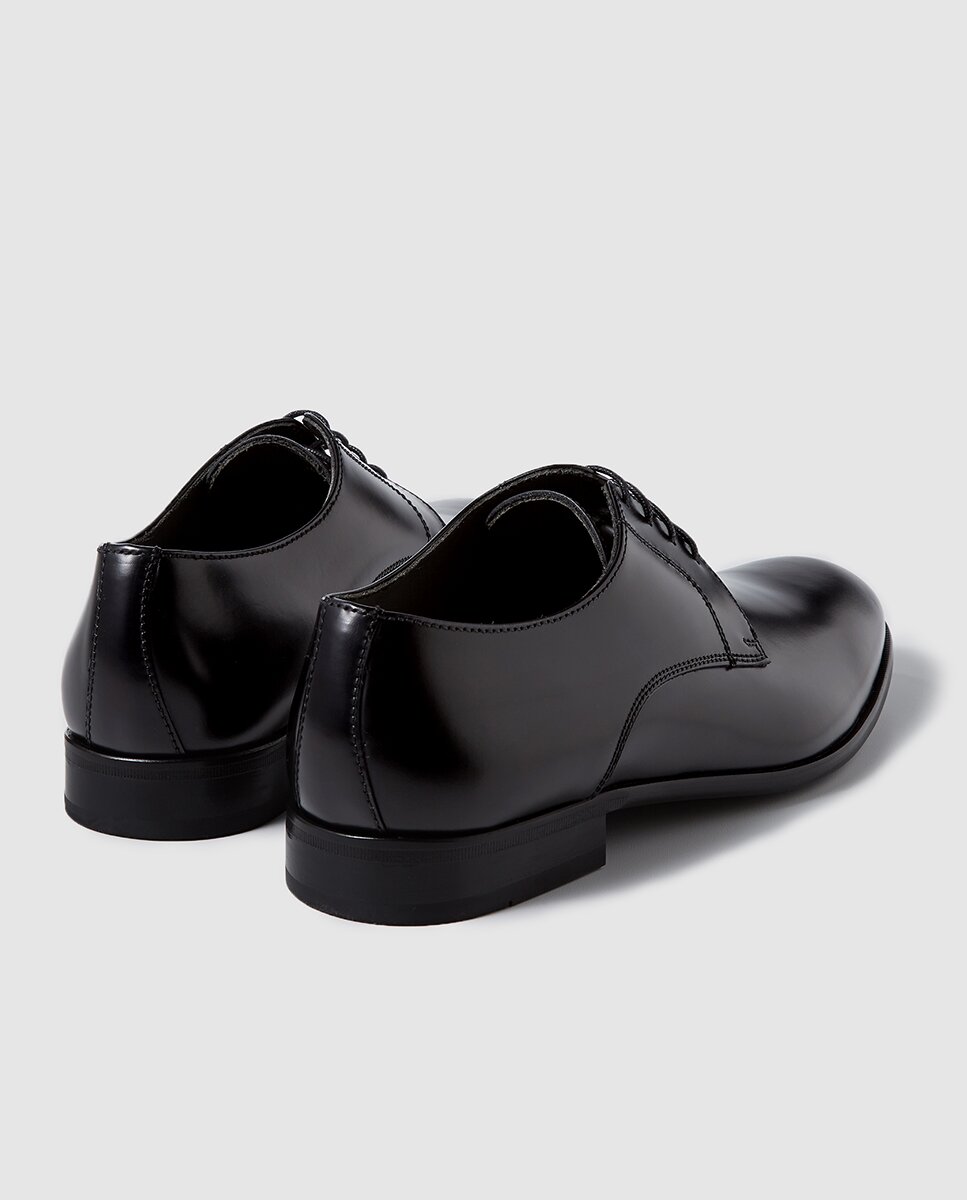 Sapatos elegantes masculinos Lottusse em pele cor preto Preto-3