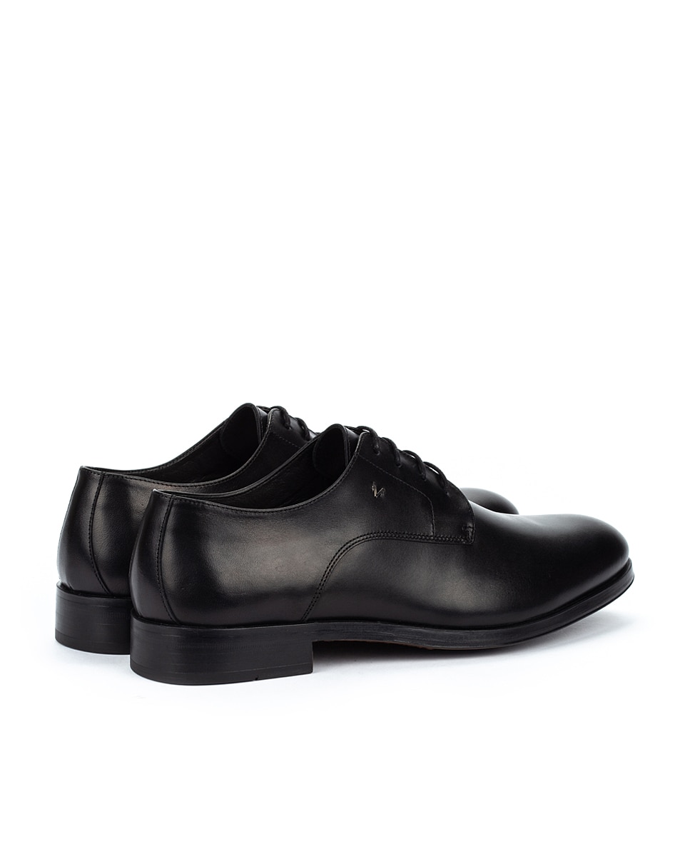 Sapatos de atacadores de homem Martinelli em pele pretos Preto-3