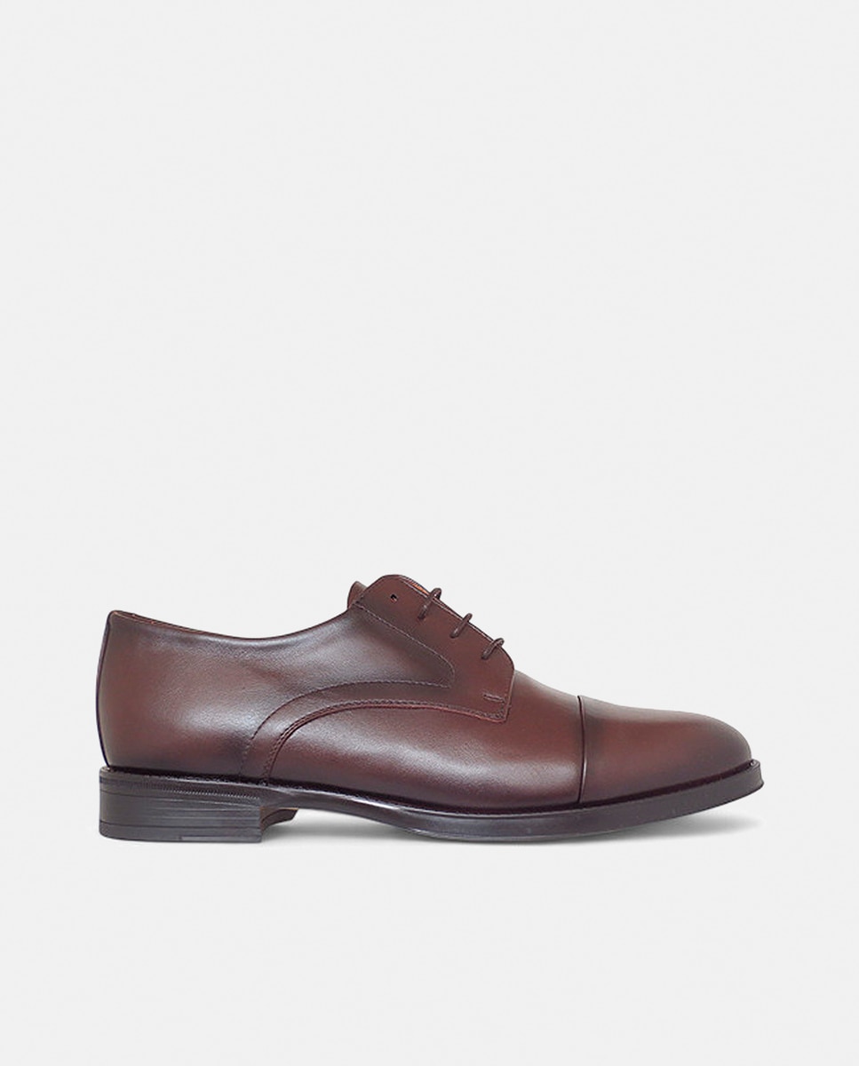 Zapato caballero bltucher piel - Luis Gonzalo - Marrón oscuro Marrón oscuro-1