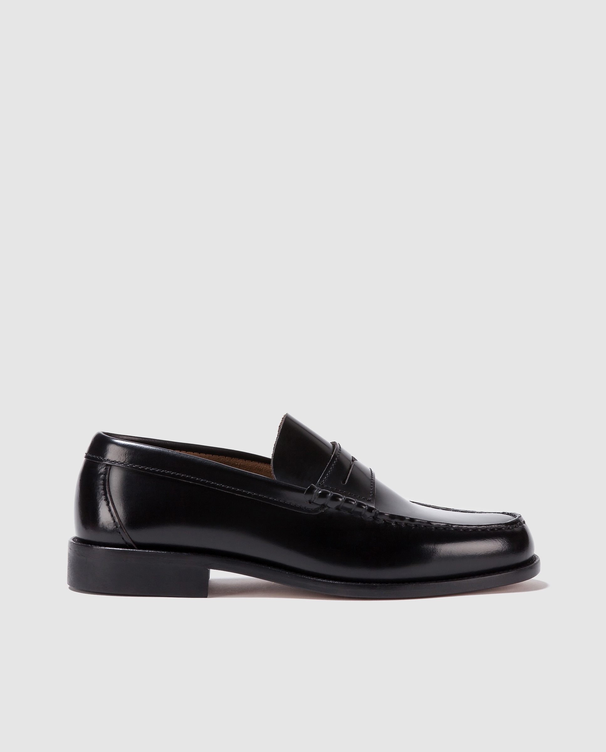 Imagem 0 de Mocassins de homem Castellano em pele cor preto
