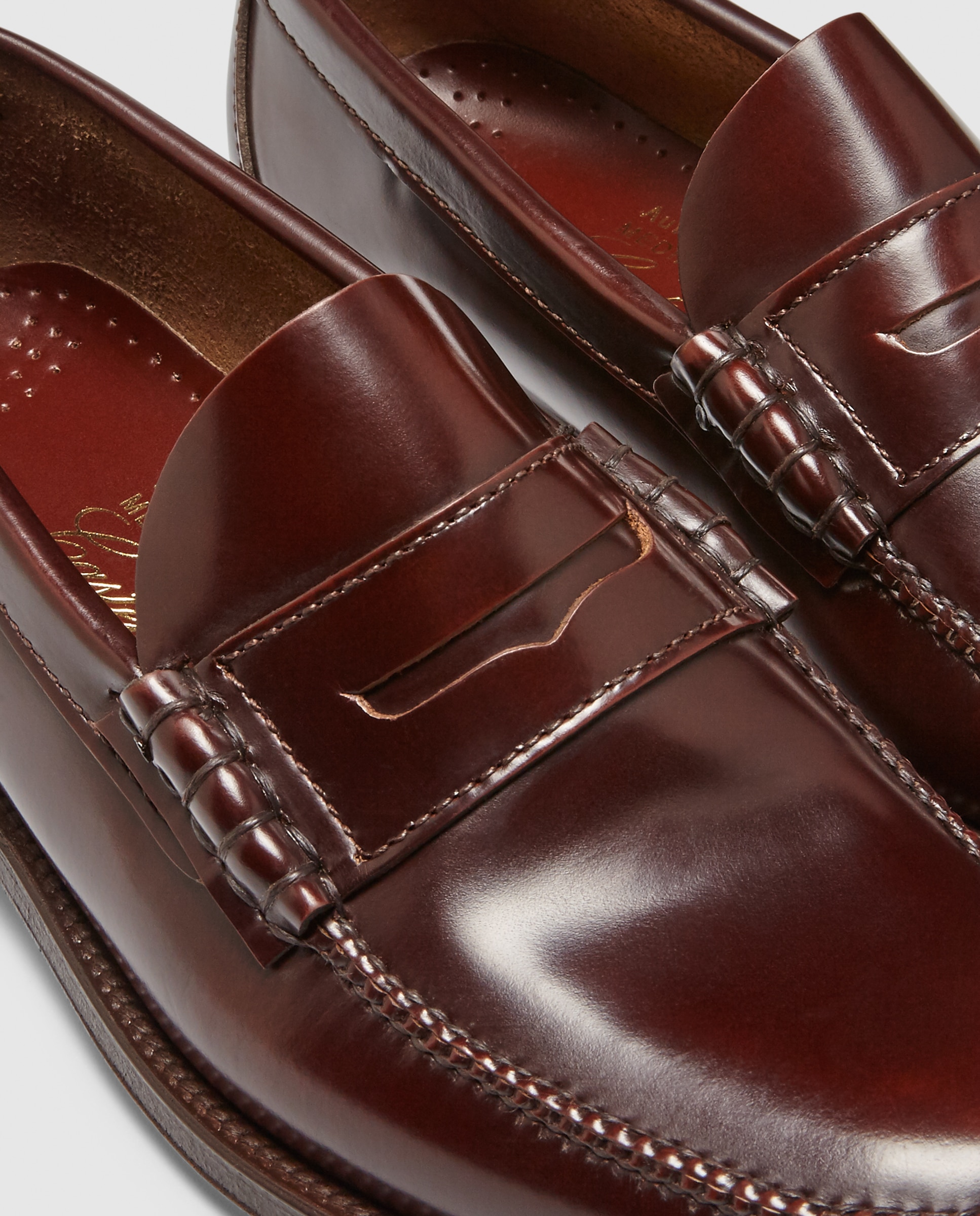 Mocassins de homem Castellano em pele cor castanha Castanho-5