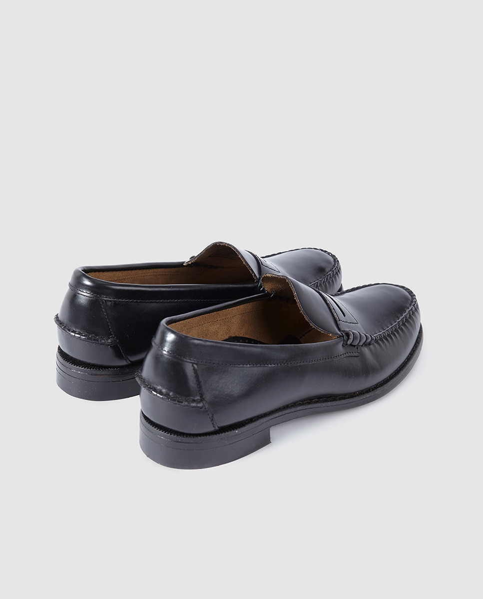 Mocassins Sebago em Pele - Preto Preto-3