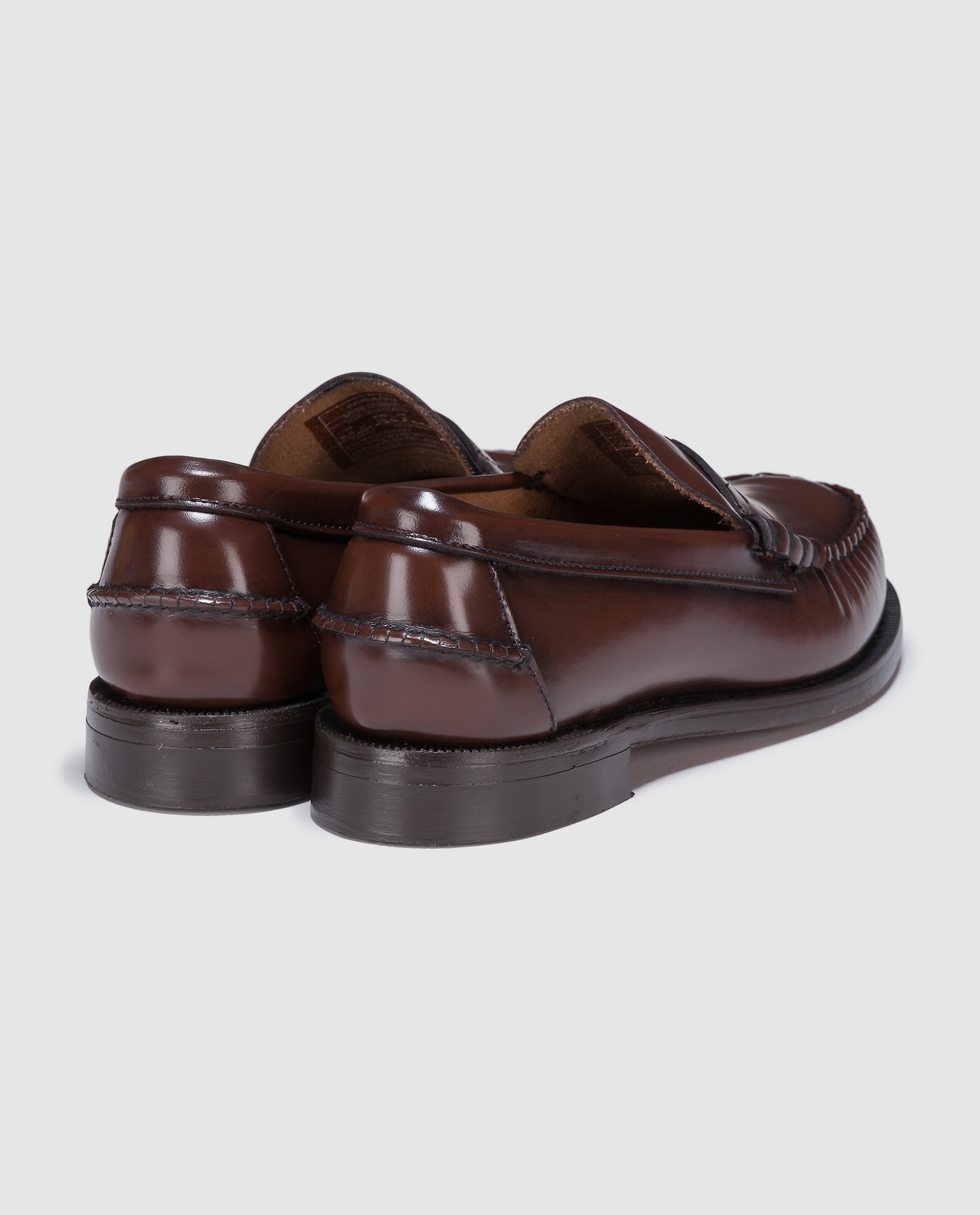 Mocassins de homem Sebago de pele castanha Castanho-3