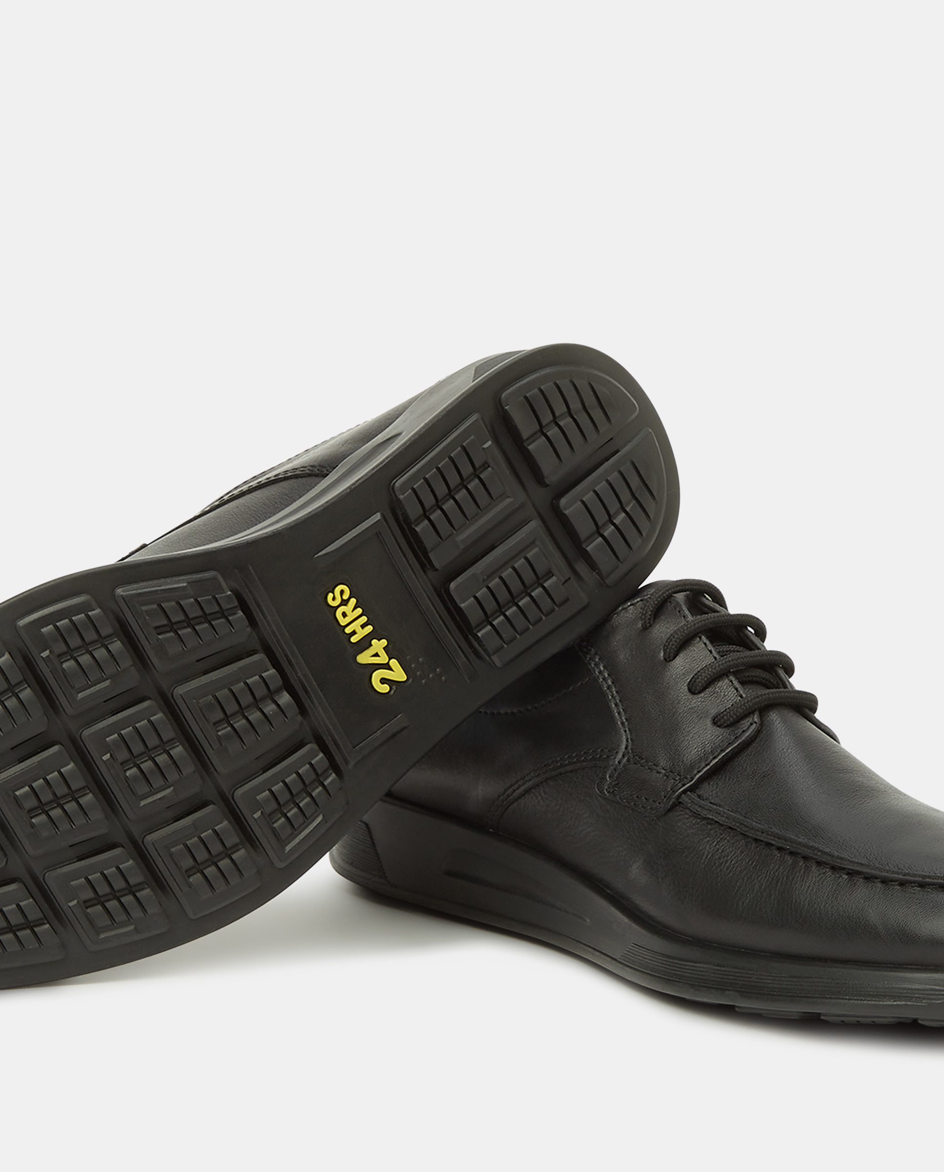 Bluchers com Atacadores - Preto Preto-5