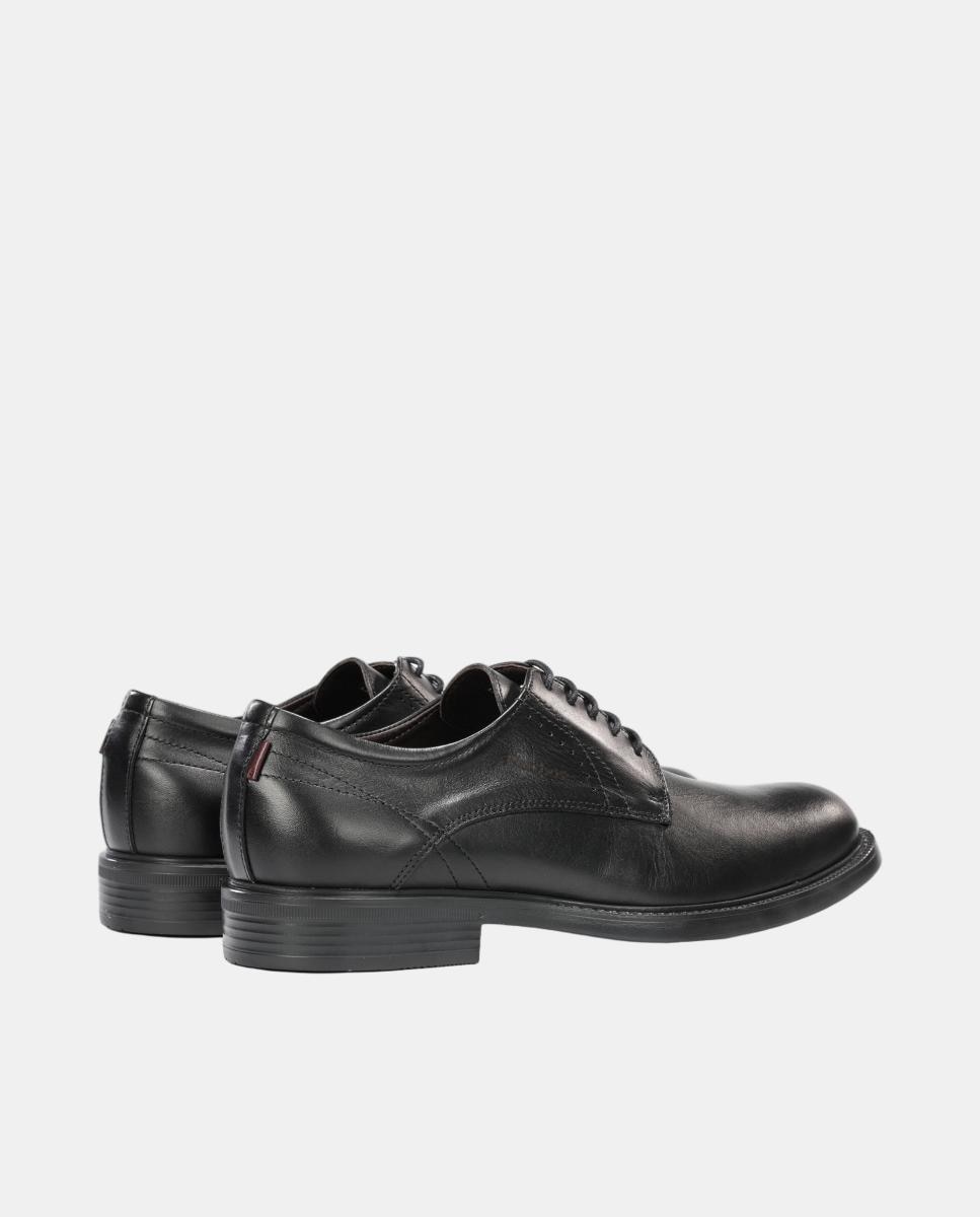 Blucher de hombre en piel con suela ligera - Fluchos - Negro Negro-3