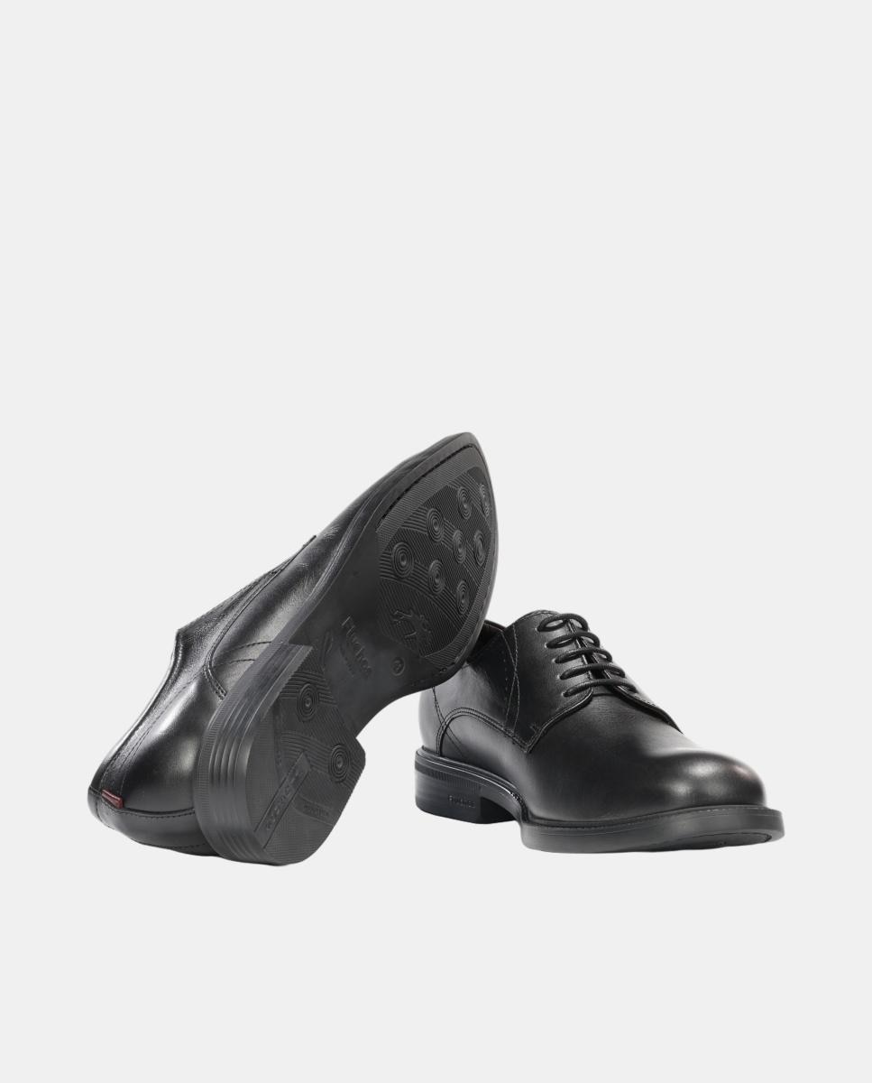 Blucher de hombre en piel con suela ligera - Fluchos - Negro Negro-6