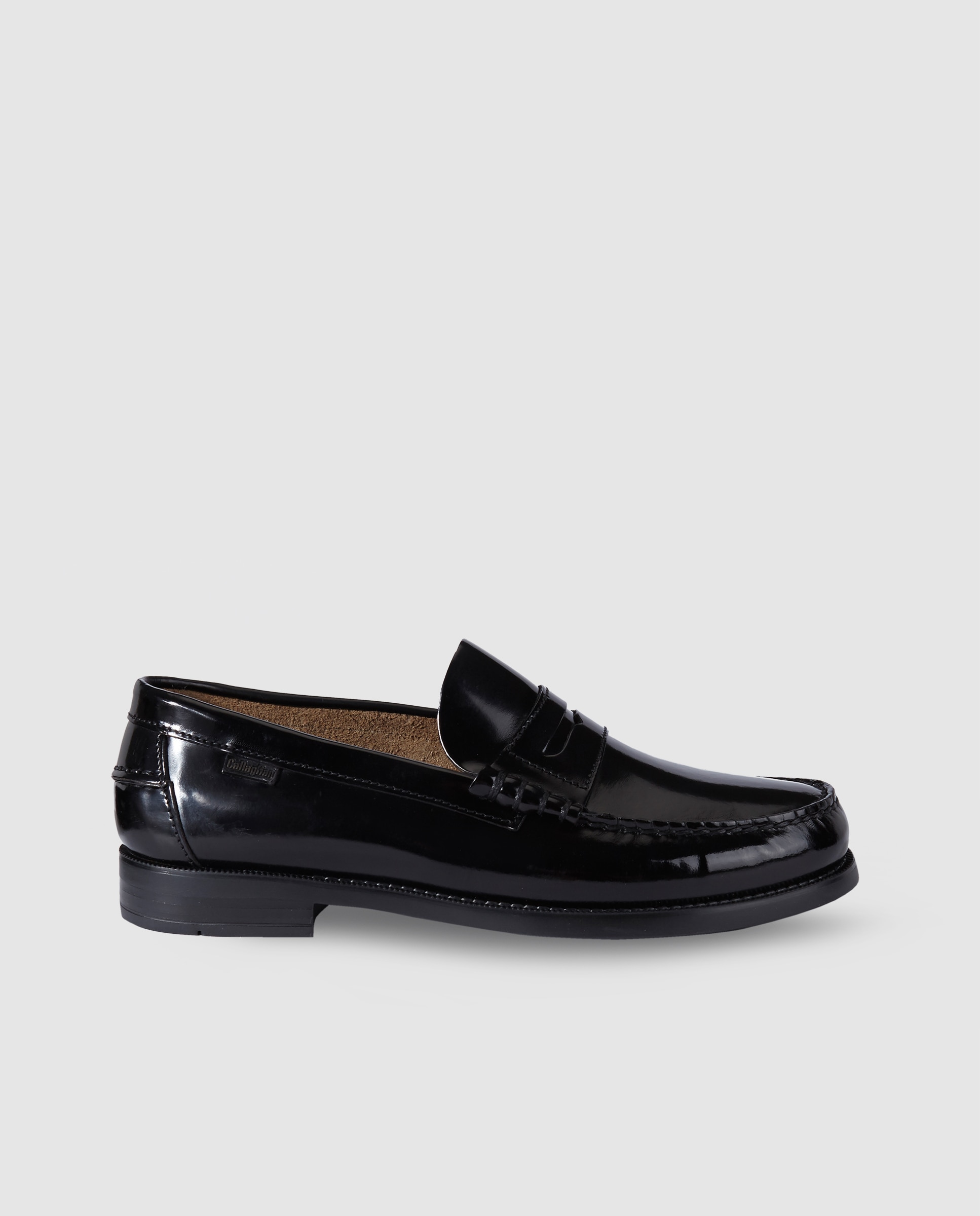 Imagem 0 de Mocassins de homem Callaghan de pele em preto