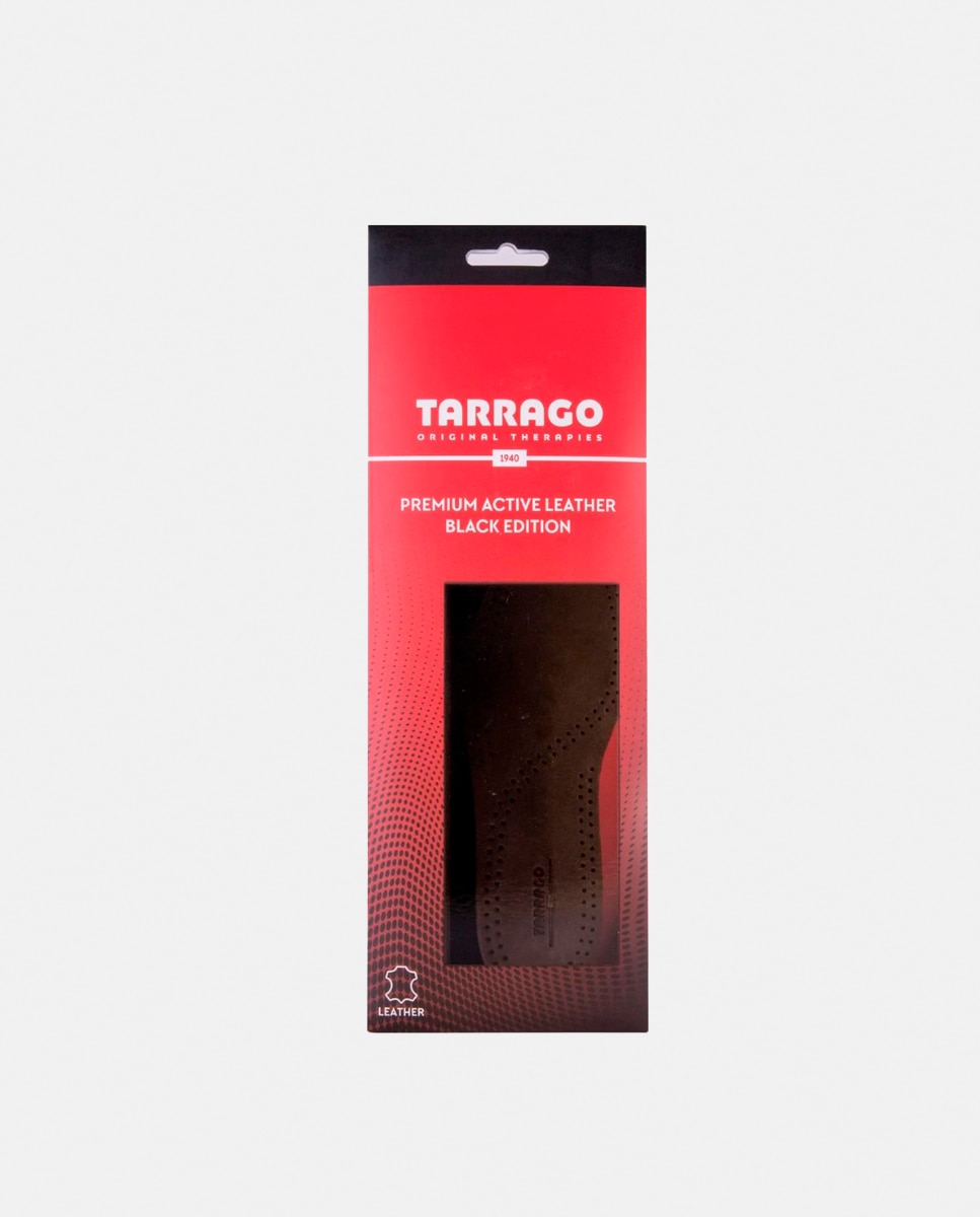 Palmilhas para sapatos de homem Tarrago Black Edition Recortáveis Preto-1