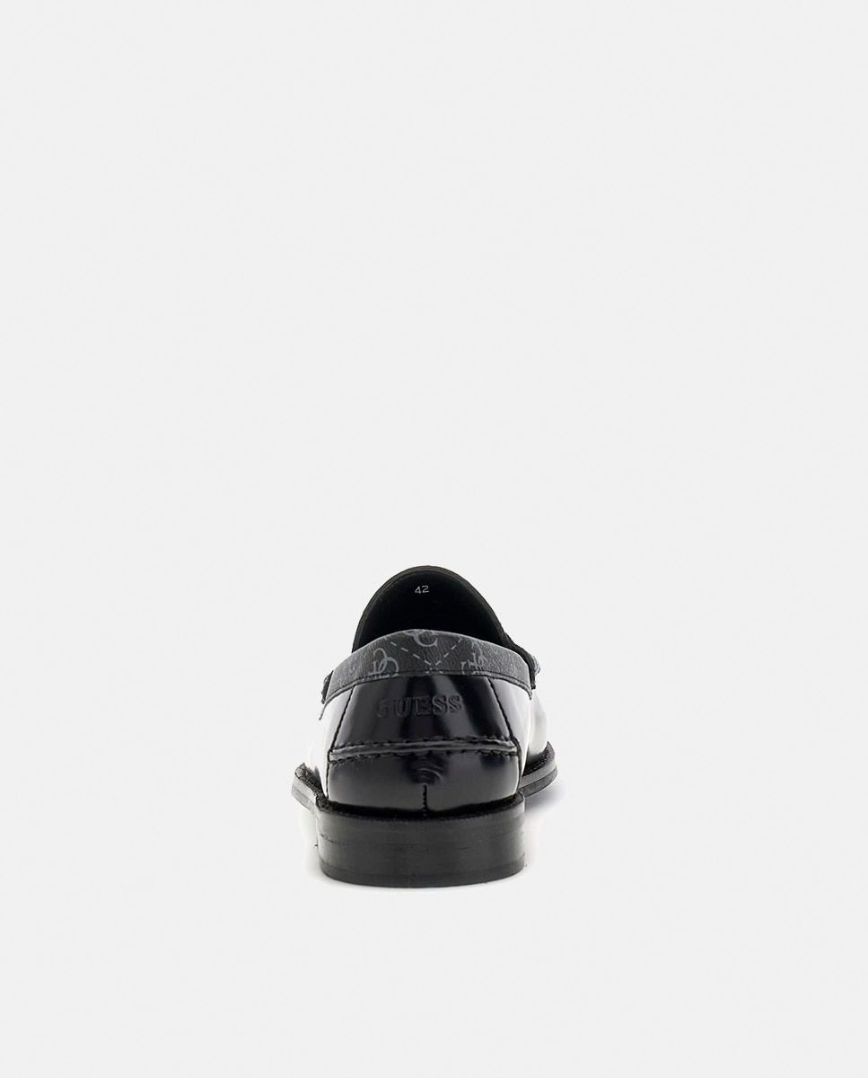 Mocassins de homem Preto-2