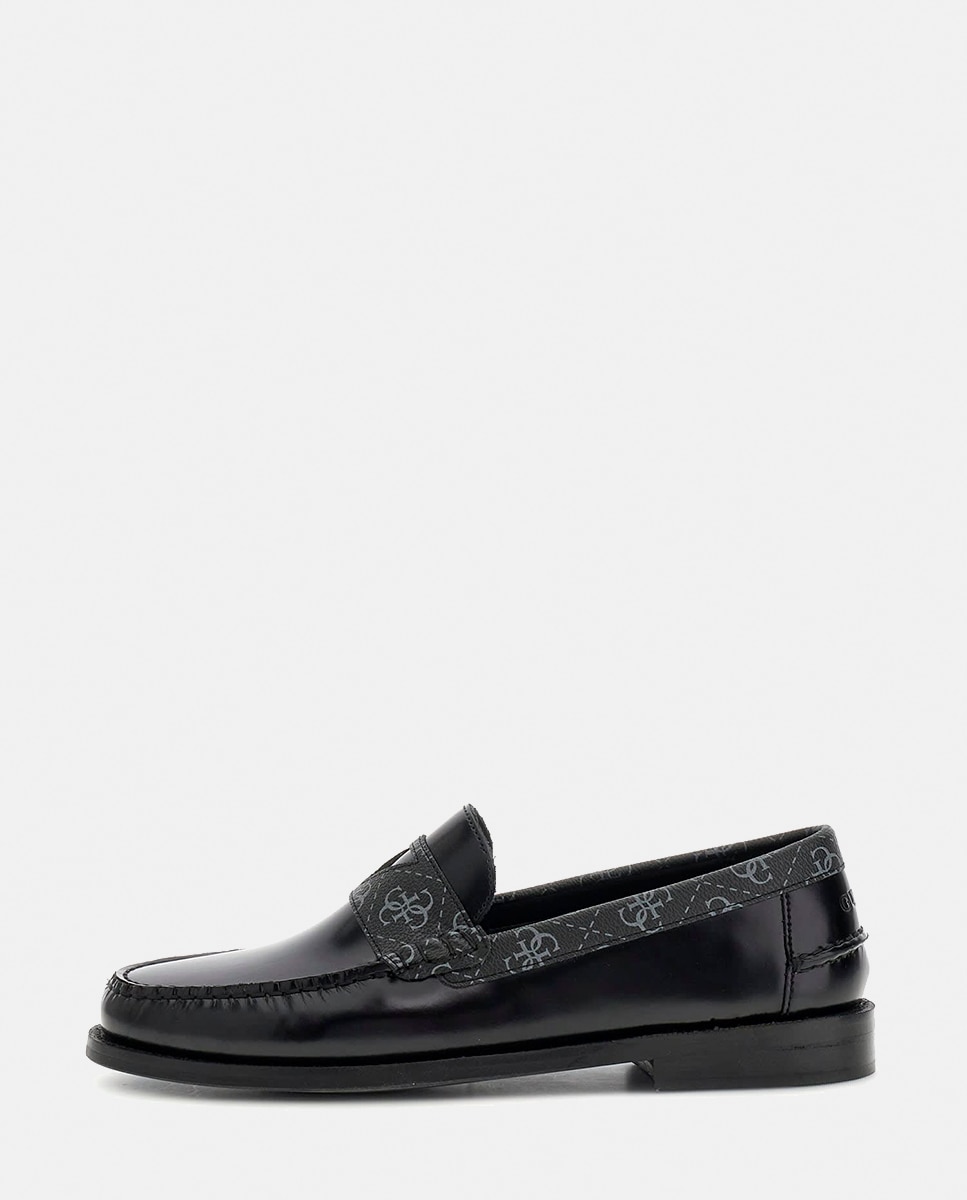 Mocassins de homem Preto-6