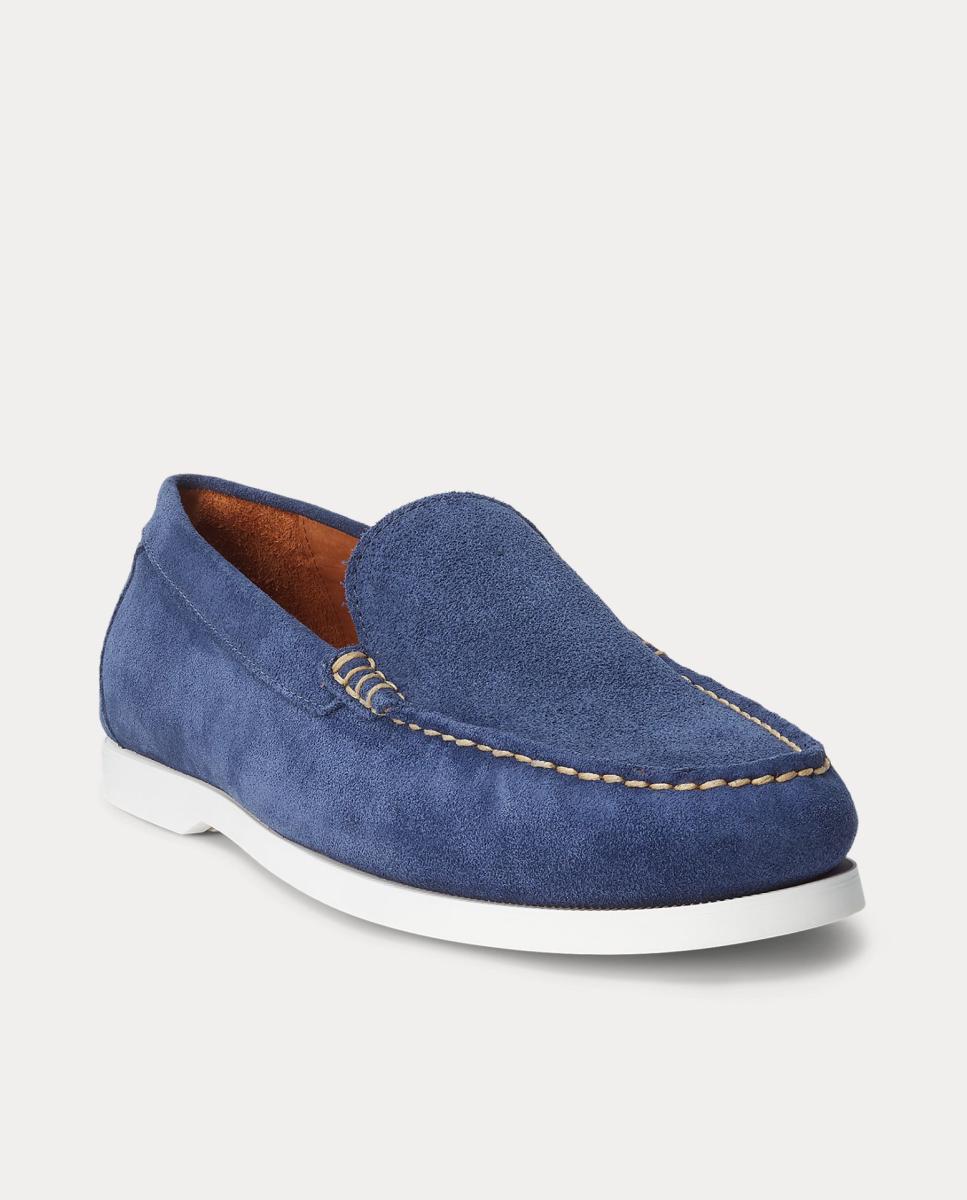 Mocassins Merton em Pele Azul-marinho-2