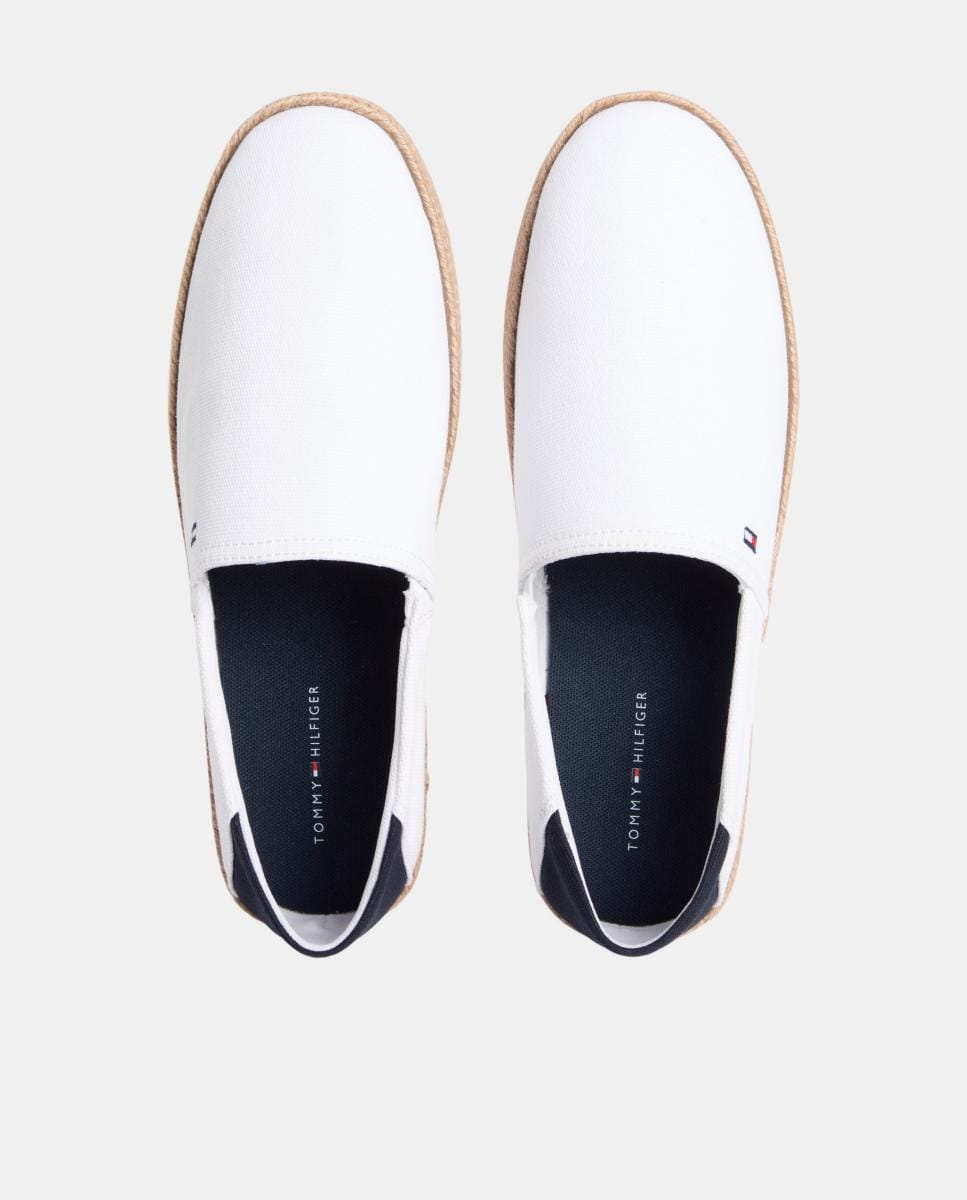 Alpercatas de Algodão com Bandeira Branco-5