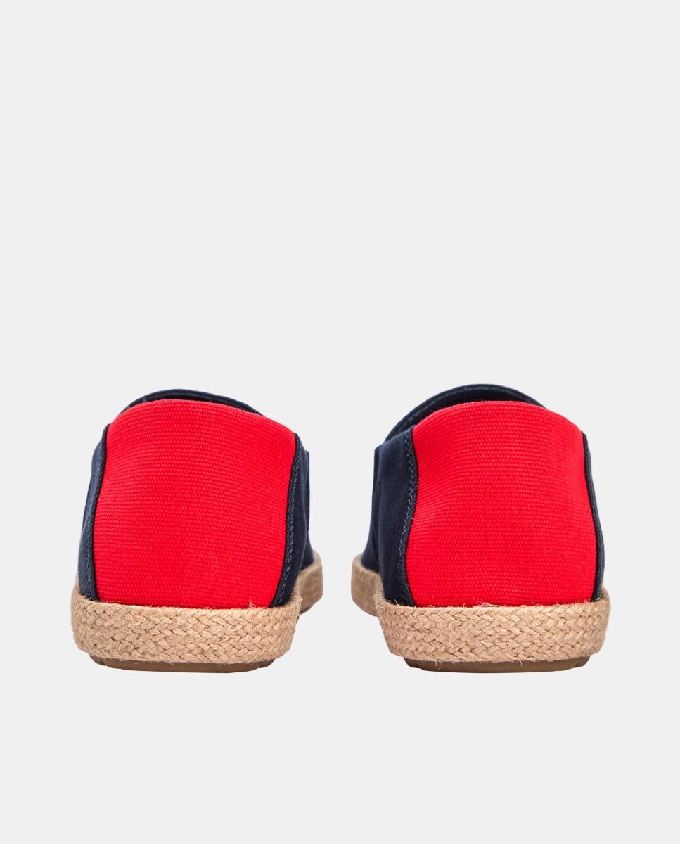 Alpercatas de Algodão com Bandeira Azul-marinho-6