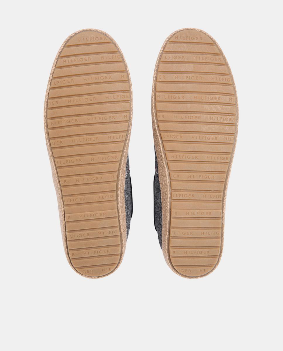 Alpercatas de Chambray com Logótipo Cinzento-7