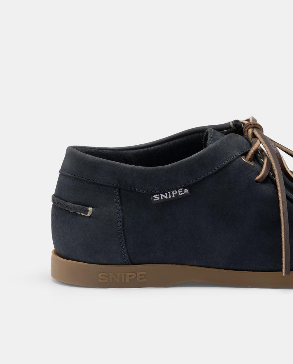 Sapatos Noruegueses em Nobuck Azul-marinho-5