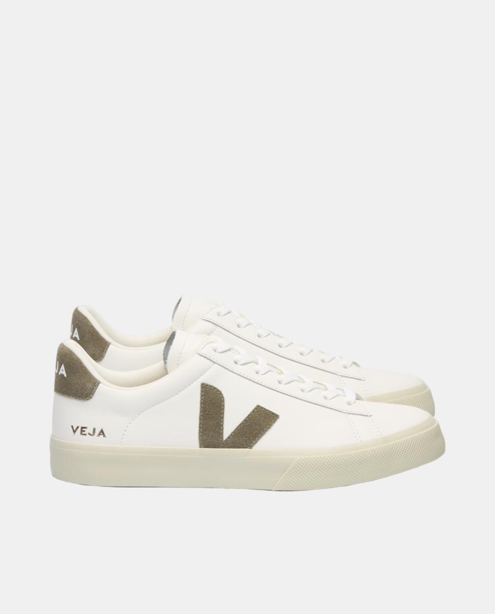 Imagen 0 de Zapatillas de hombre en piel modelo campo Blanco