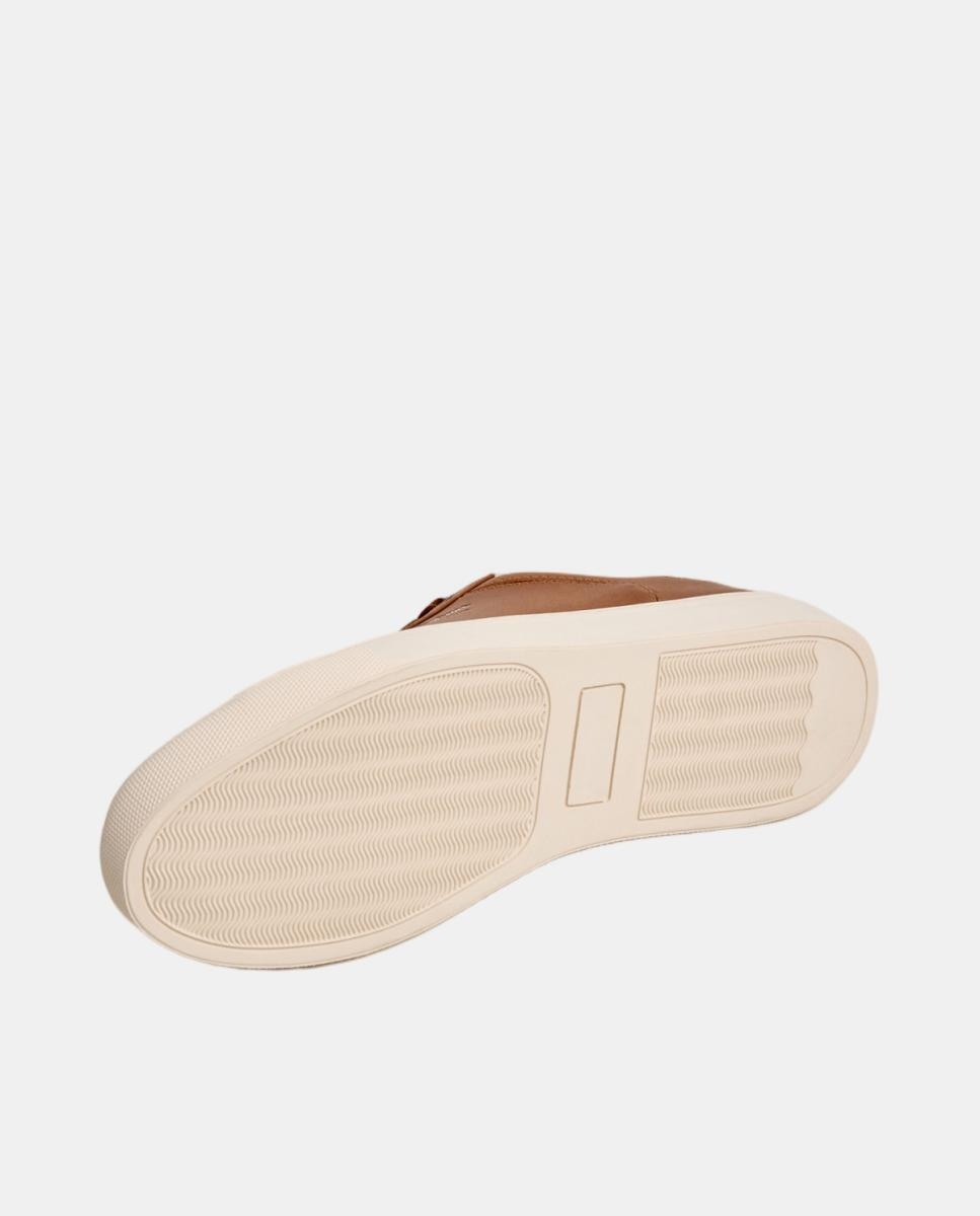 Sapatilhas Basic Couro-5