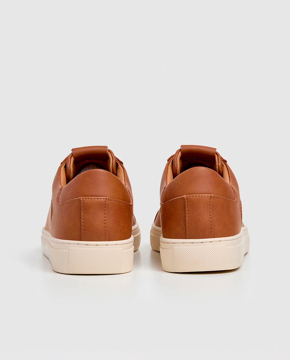 Sapatilhas Basic Couro-10