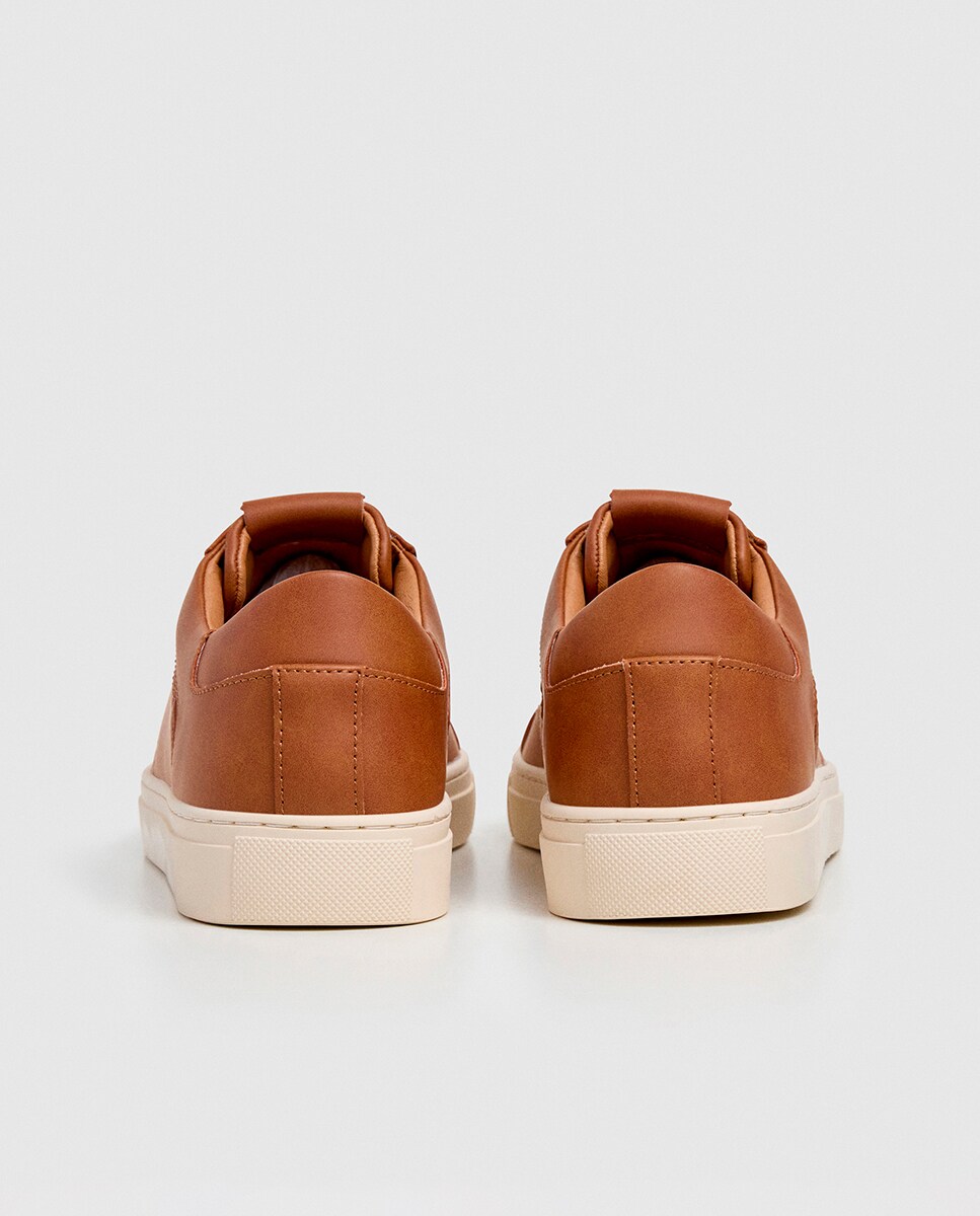 Sapatilhas Basic Castanho-4