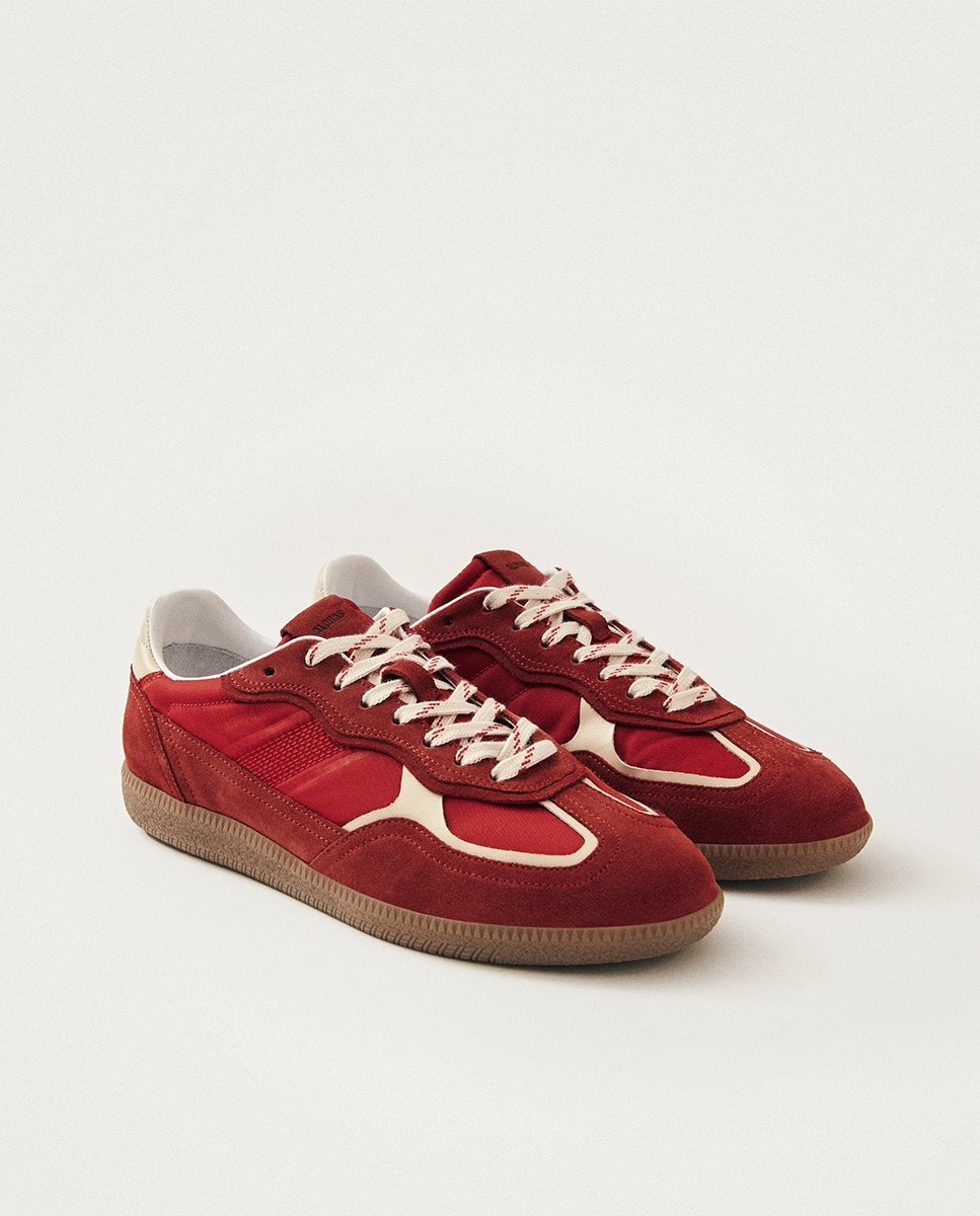 Zapatillas de ante - Alohas - Rojo Rojo-2