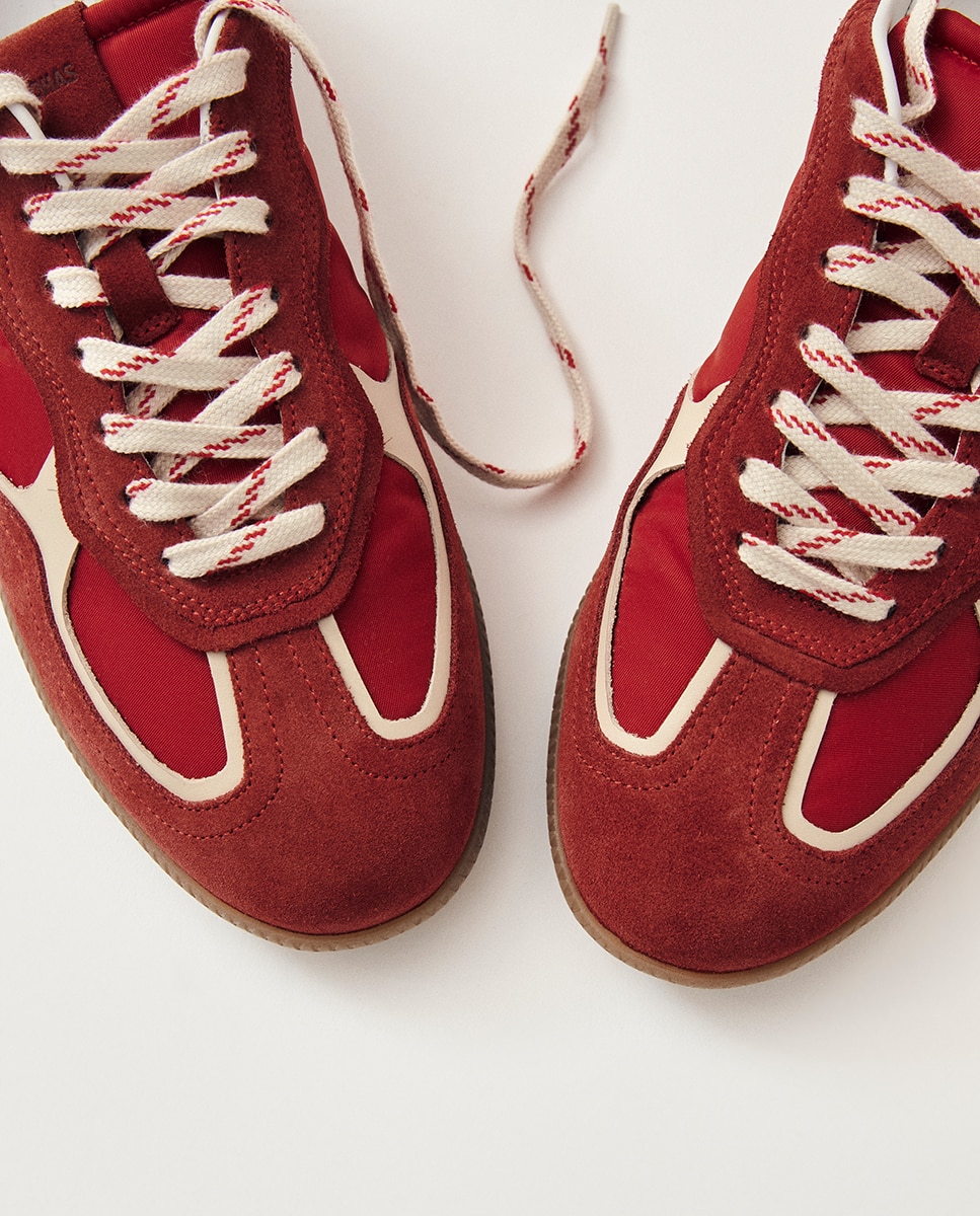Zapatillas de ante - Alohas - Rojo Rojo-7