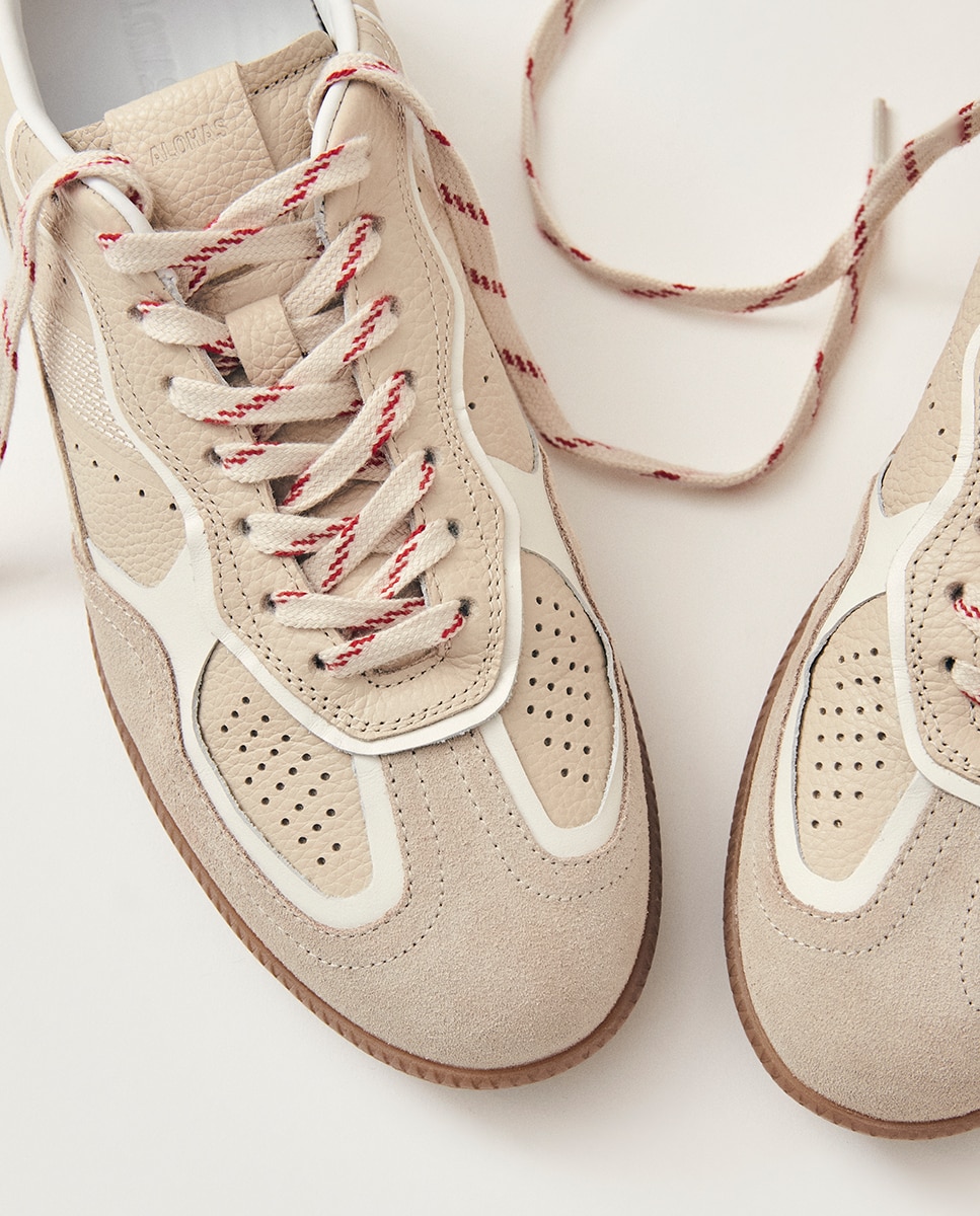 Zapatillas de ante - Alohas - Beige Beige-4