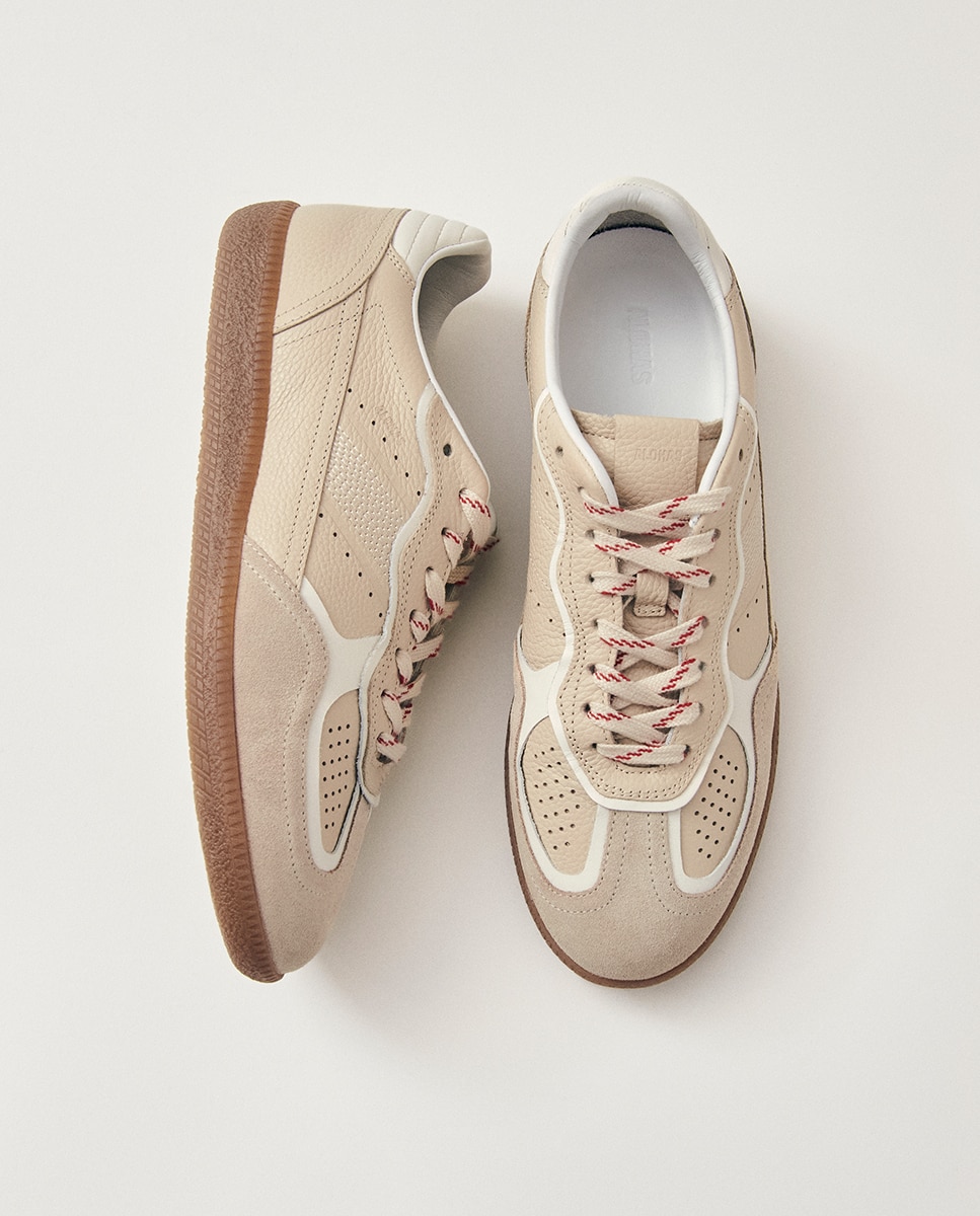 Zapatillas de ante - Alohas - Beige Beige-7