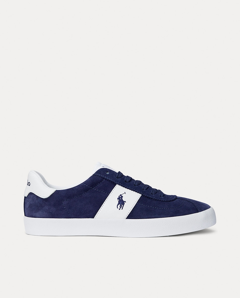 Polo Ralph Lauren - Zapatillas COURT VLC de hombre tipo casco bajas piel.