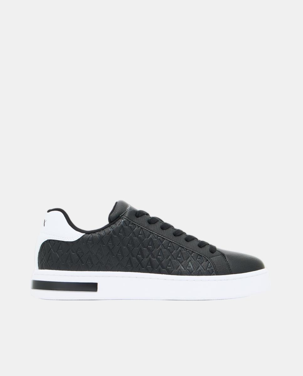 Armani Exchange - Zapatillas de hombre con logos grabados.