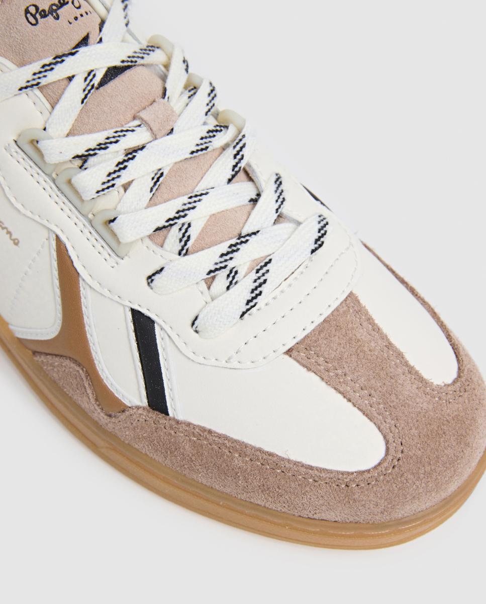 Sapatilhas de Estilo Retro Ball Mood M Castanho-claro-5
