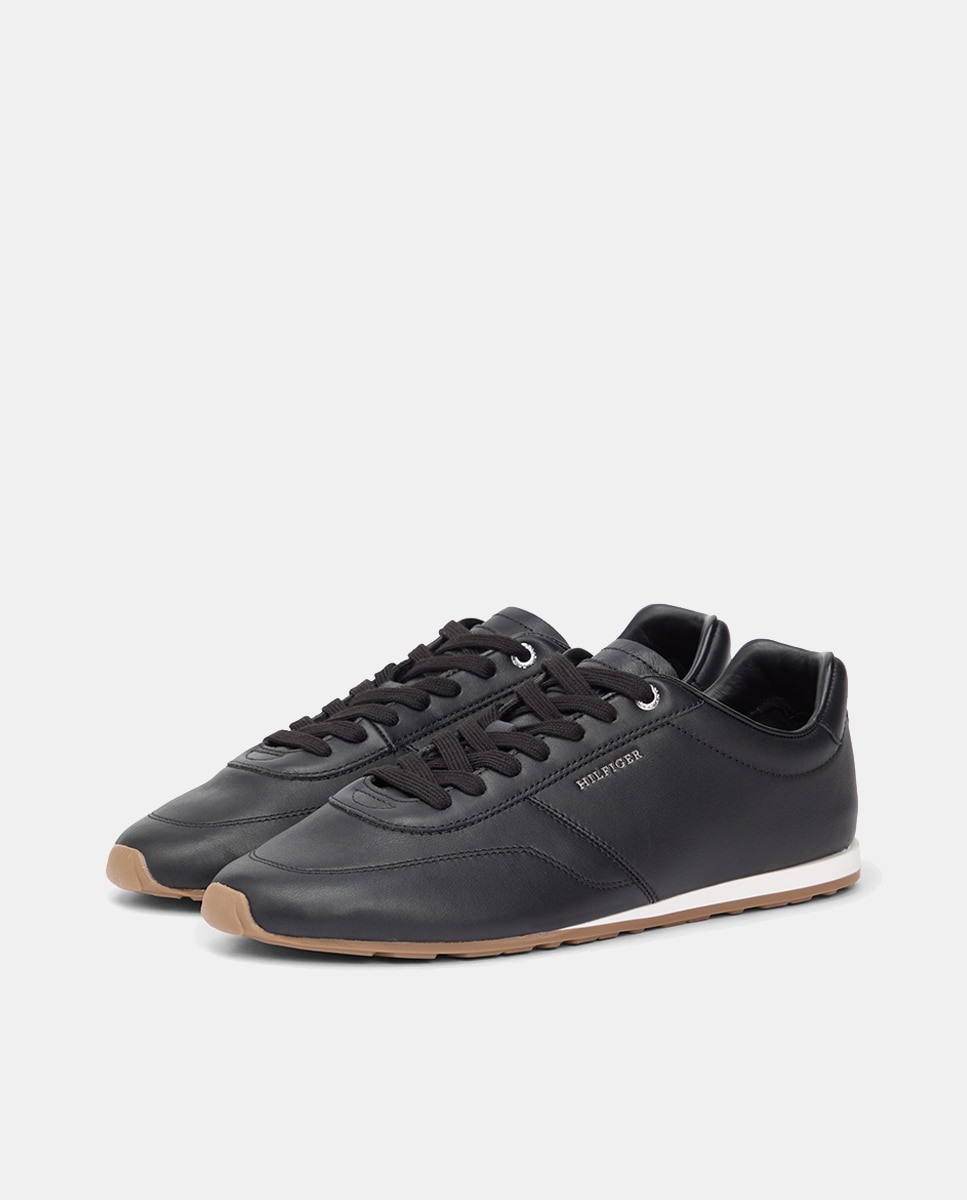 Sapatilhas Runner com Logótipo Preto-7