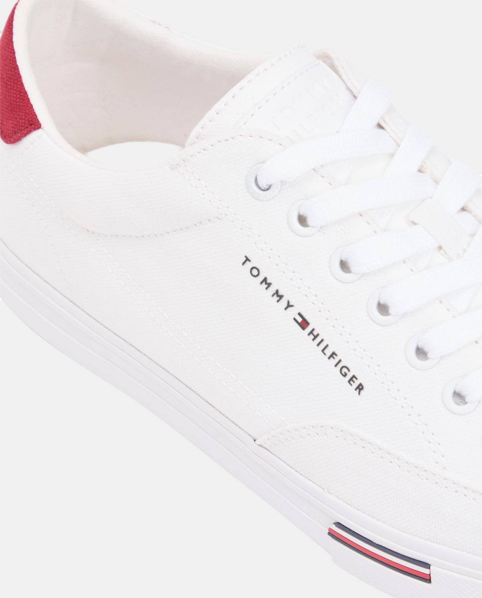 Sapatilhas de Algodão com Logótipo Branco-2