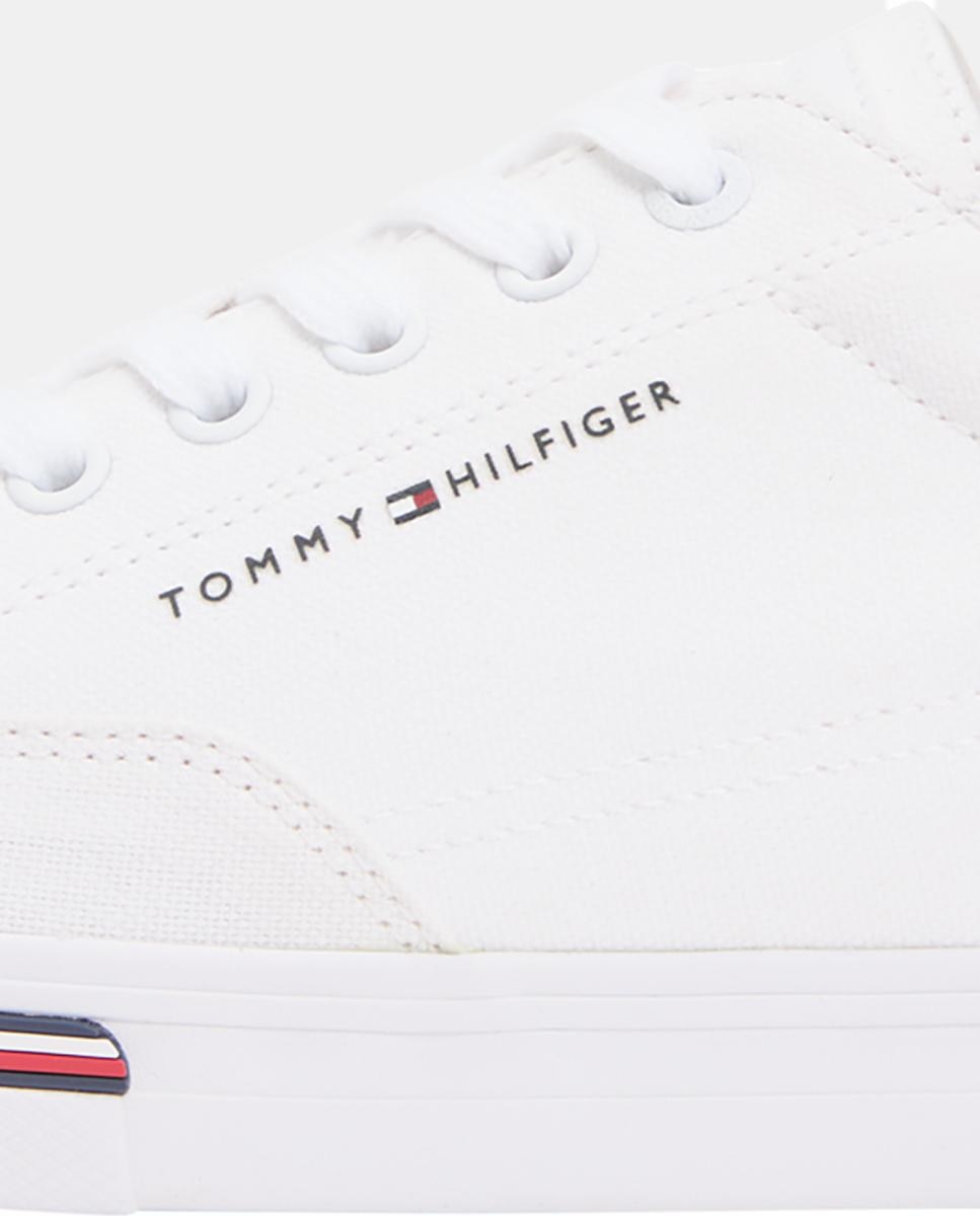 Sapatilhas de Algodão com Logótipo Branco-3