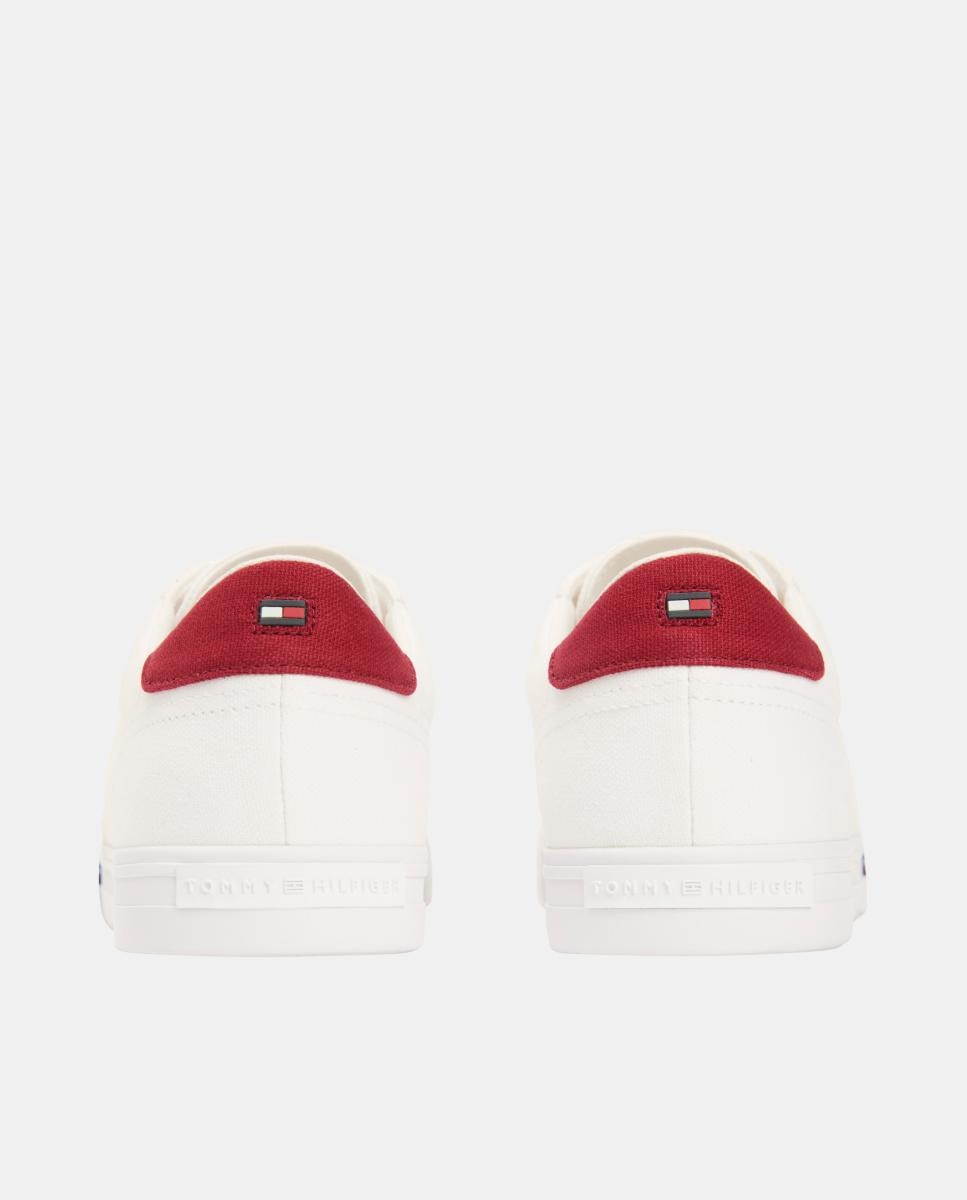 Sapatilhas de Algodão com Logótipo Branco-4